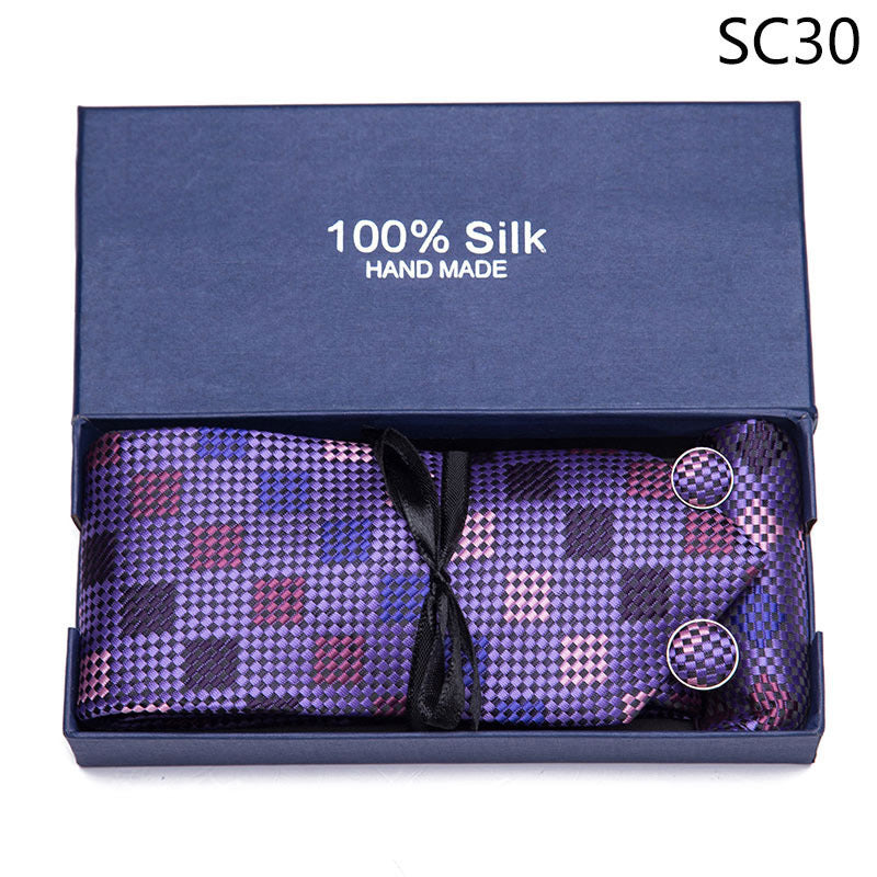 Flag Village Men's Tie Gift Box Set Group Business Formal