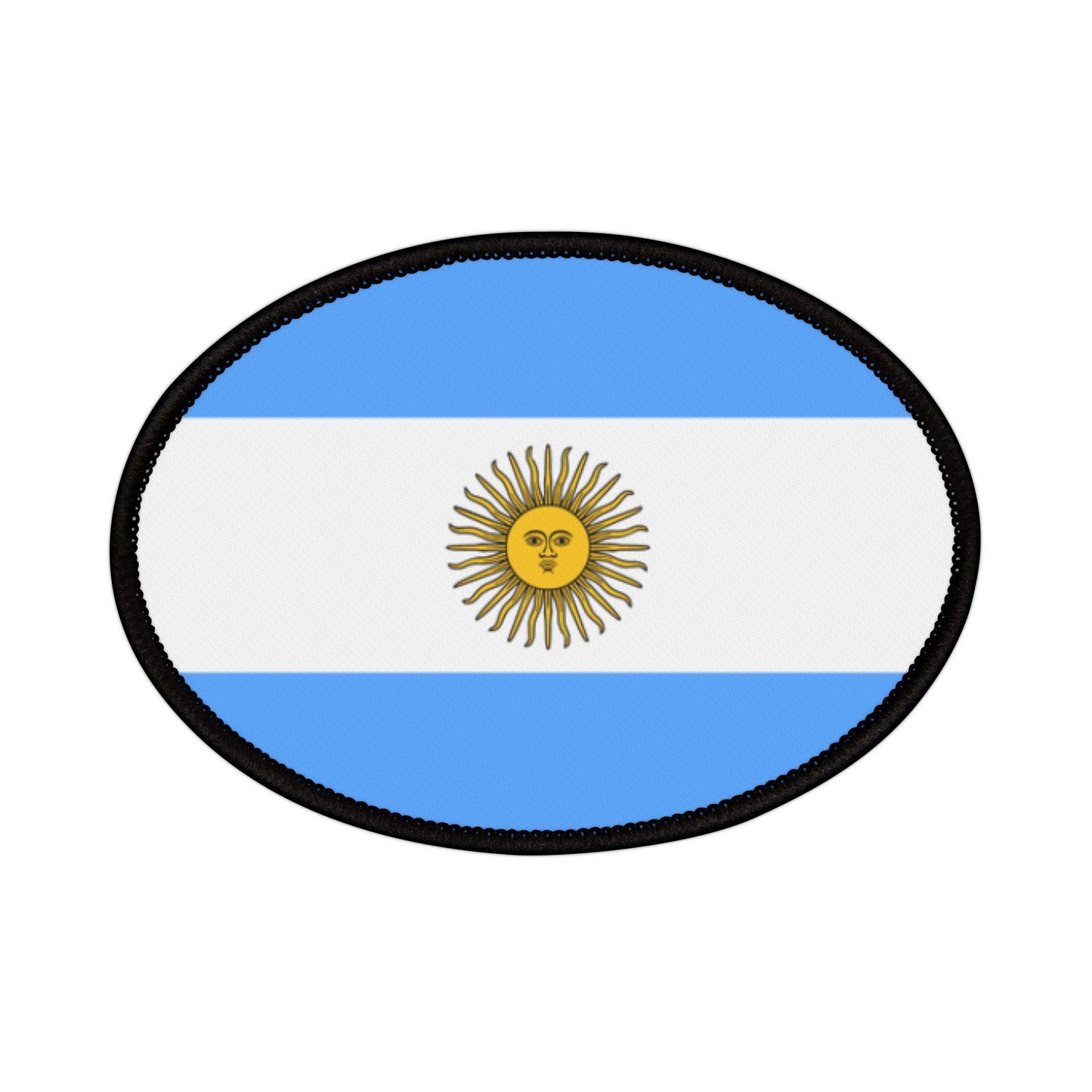 Flag Village Argentina Flag Embroidery Iron-On Patches