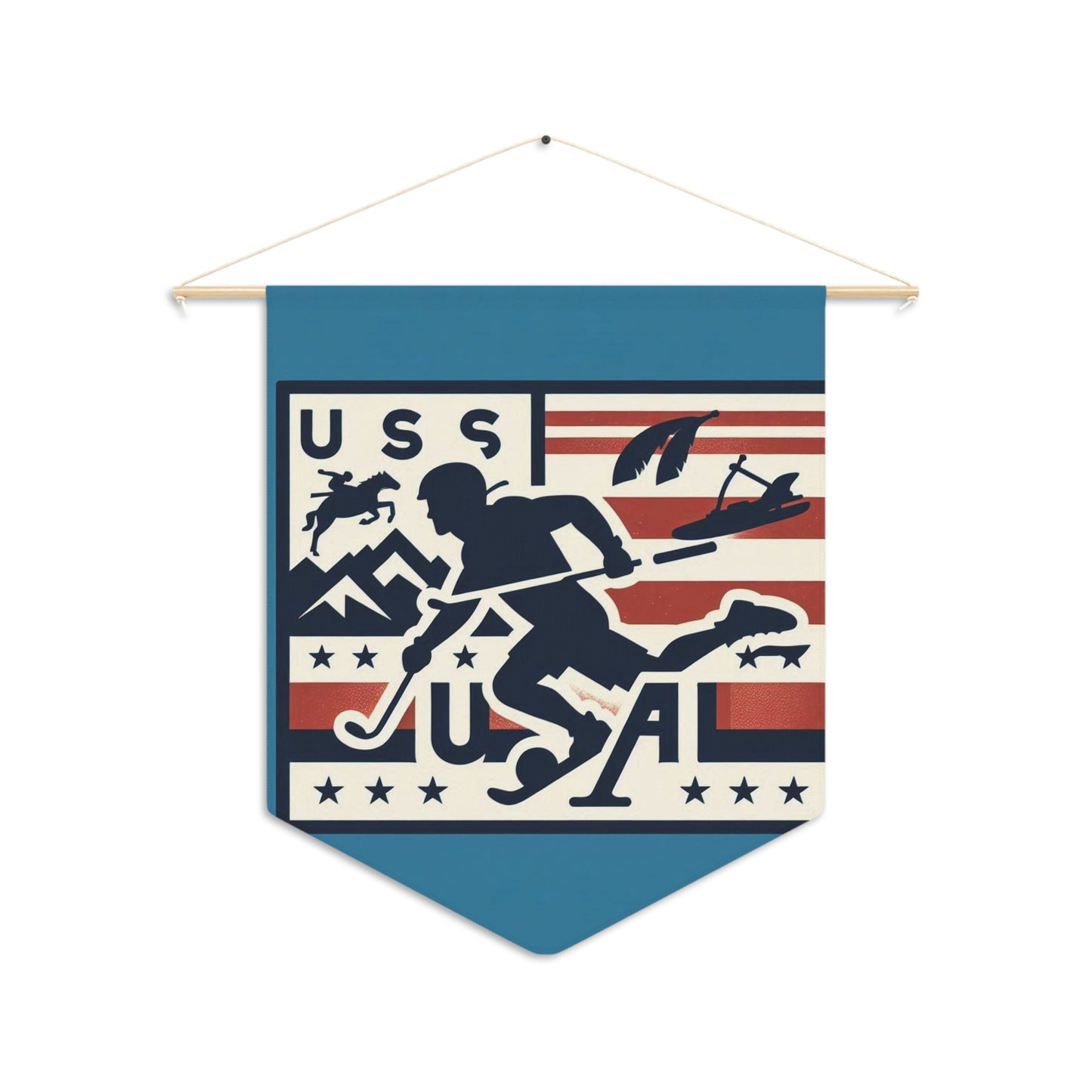 Flag Village Utah State Flag Pennant Sporting Home Wall decoration UT0001