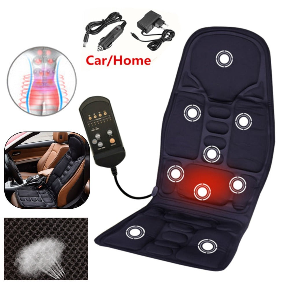 Flag Village Auto Tools Car massage cushion car home dual-use vibration massage chair