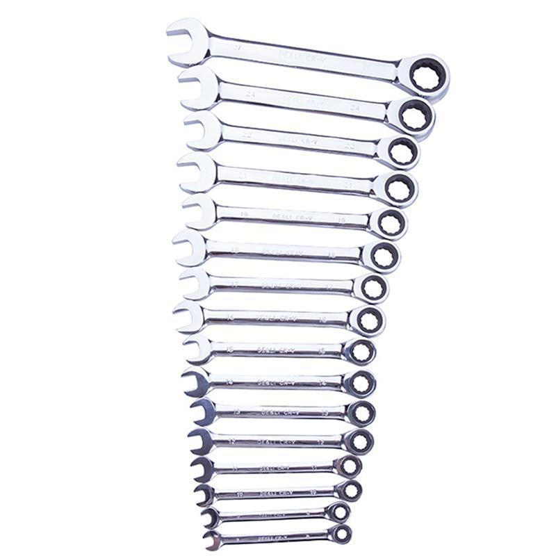Flag Village Auto Tools Ratchet Dual-purpose Wrench Two-way Fast Dual-purpose Auto Repair Tools