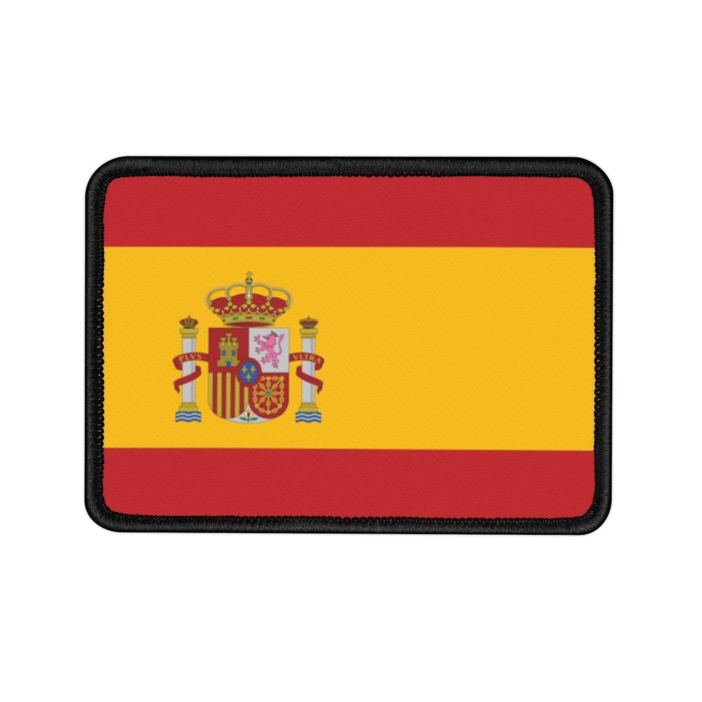 Flag Village Spain Flag Embroidery Iron-On Patches