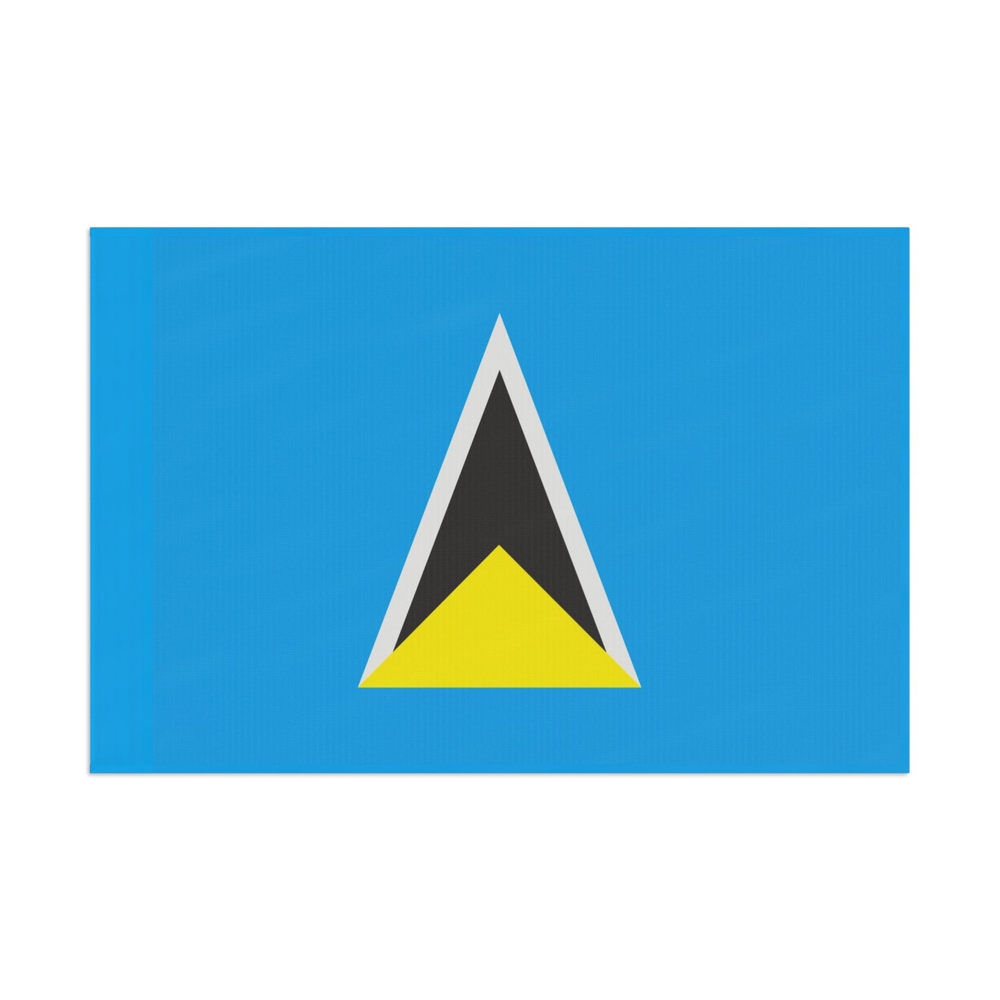Flag Village Saint Lucia Flag 18" x 12" / 36" x 24" / 60" x 36"