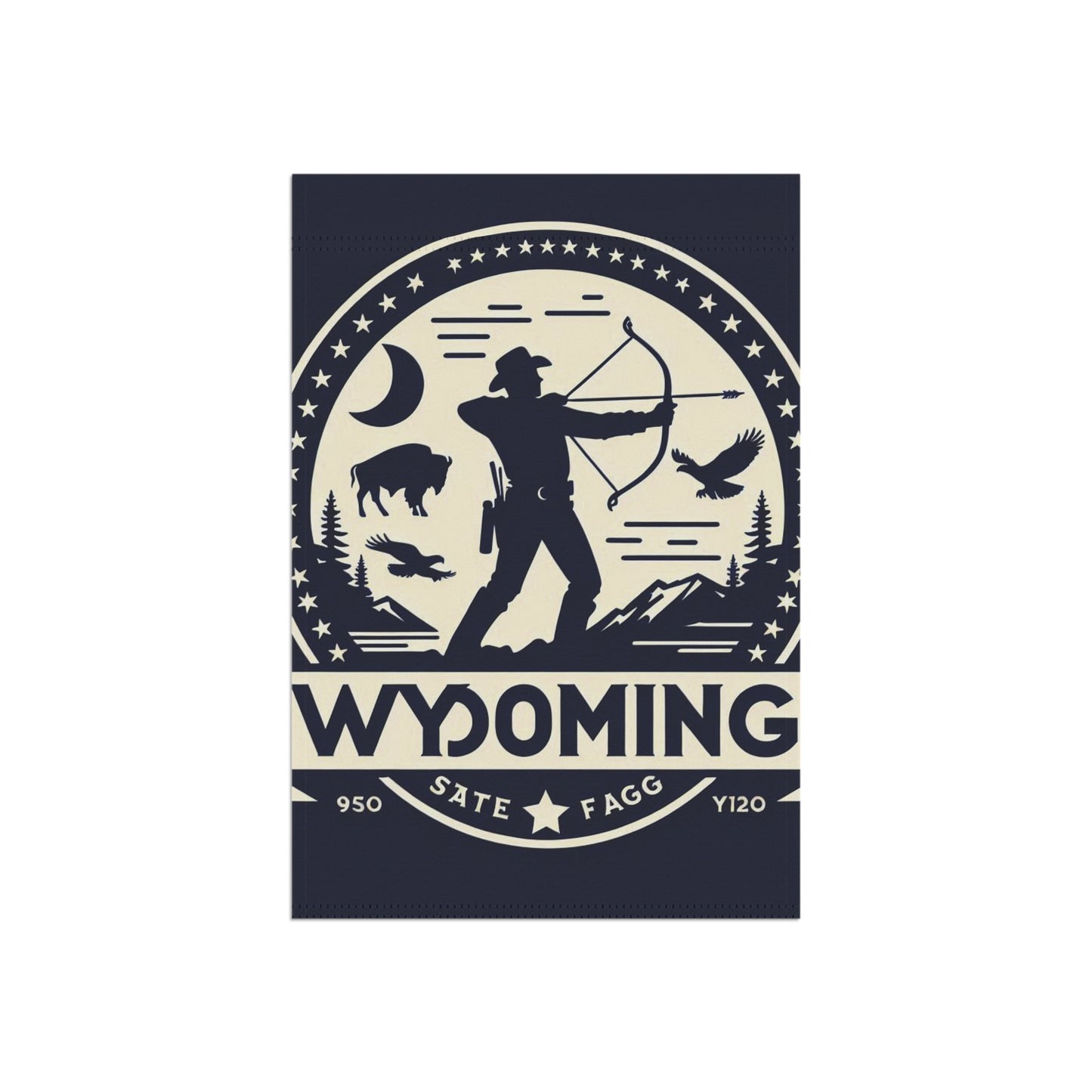 Flag Village Wyoming State Flag Sporting Garden & House Banner WY0004