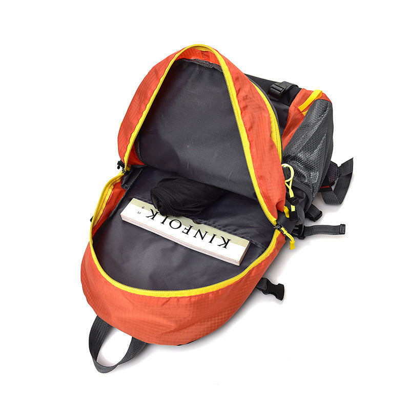 Flag Village Outdoor mountaineering bag large-capacity school bag travel backpack