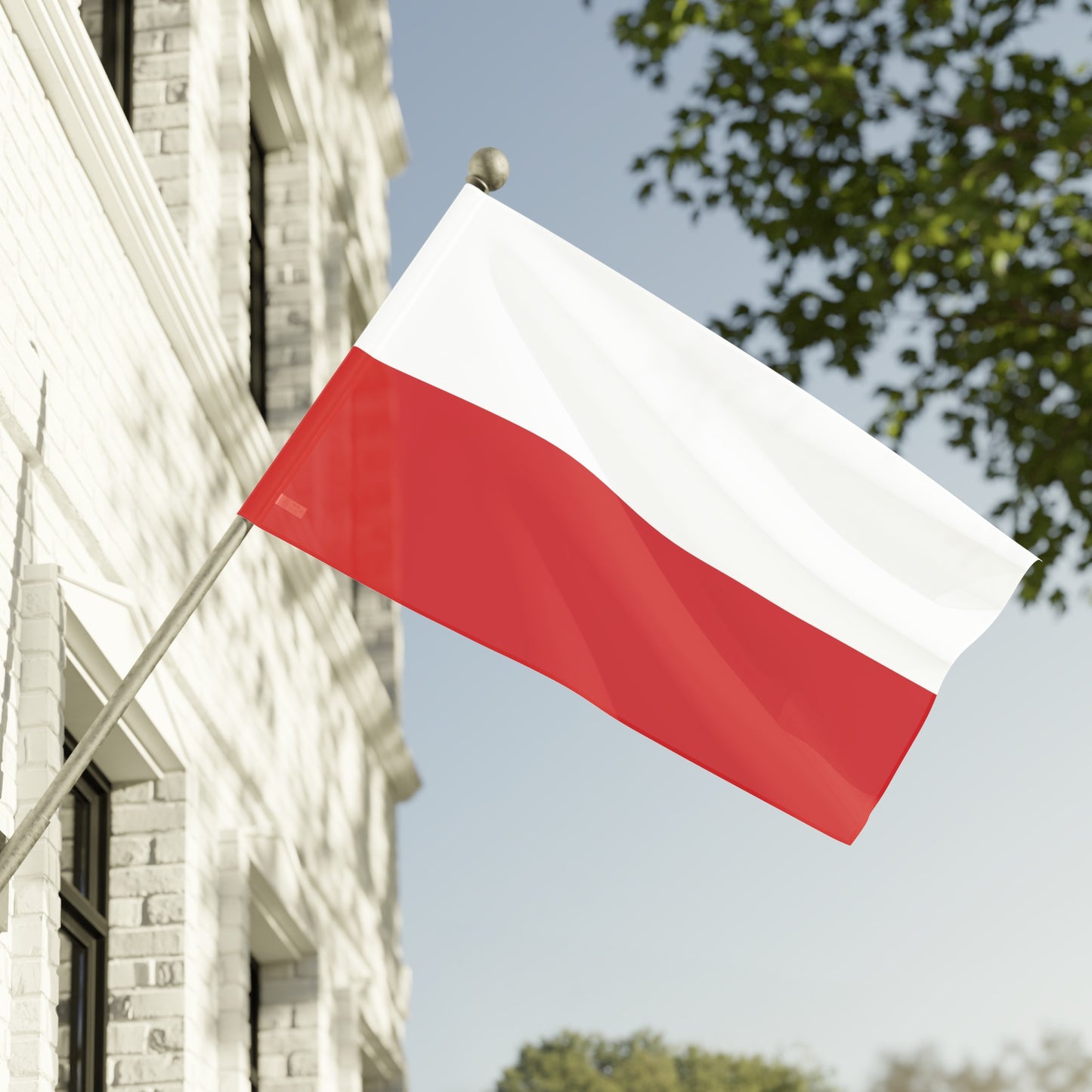 Flag Village Poland Flag 18" x 12" / 36" x 24" / 60" x 36"