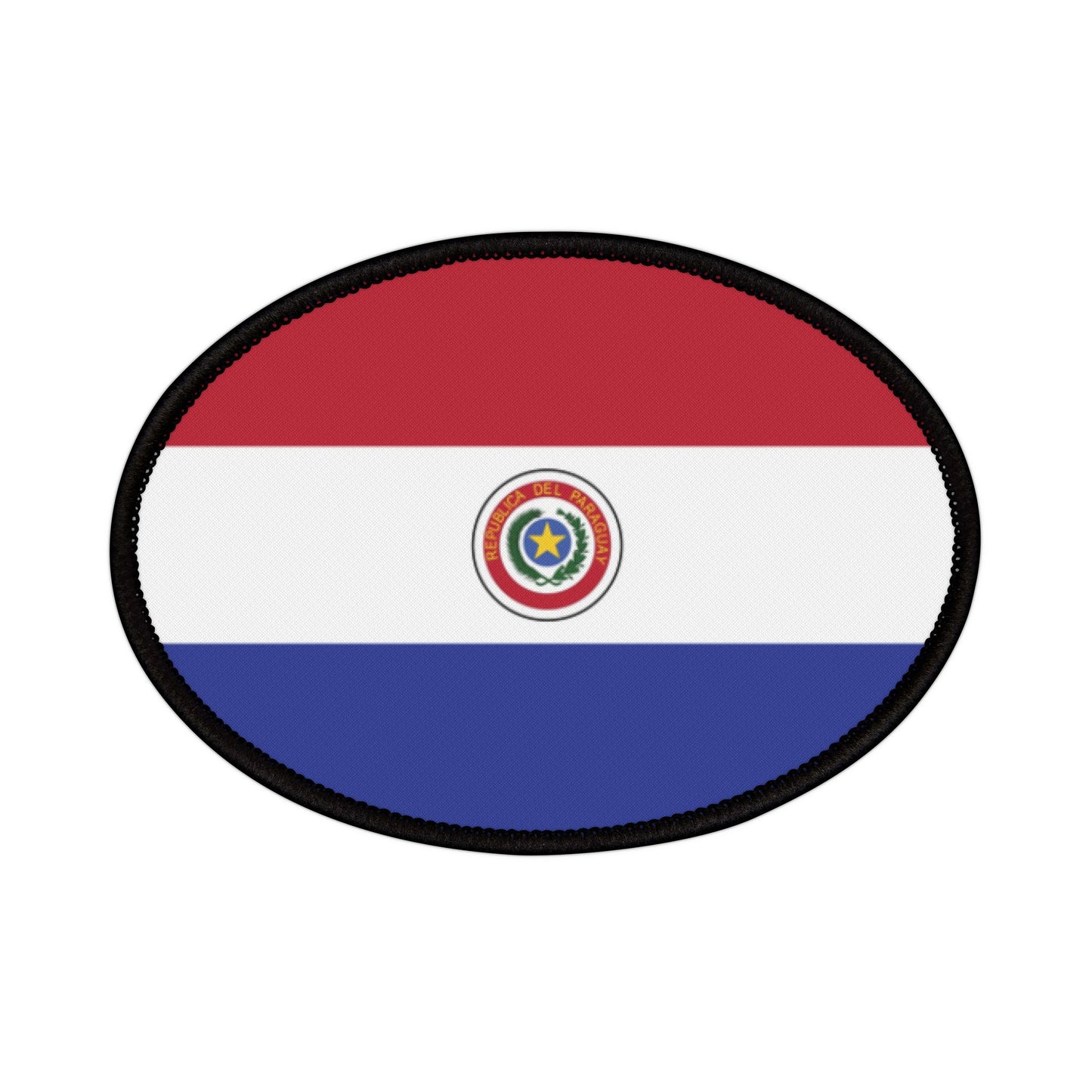 Flag Village Paraguay Flag Embroidery Iron-On Patches