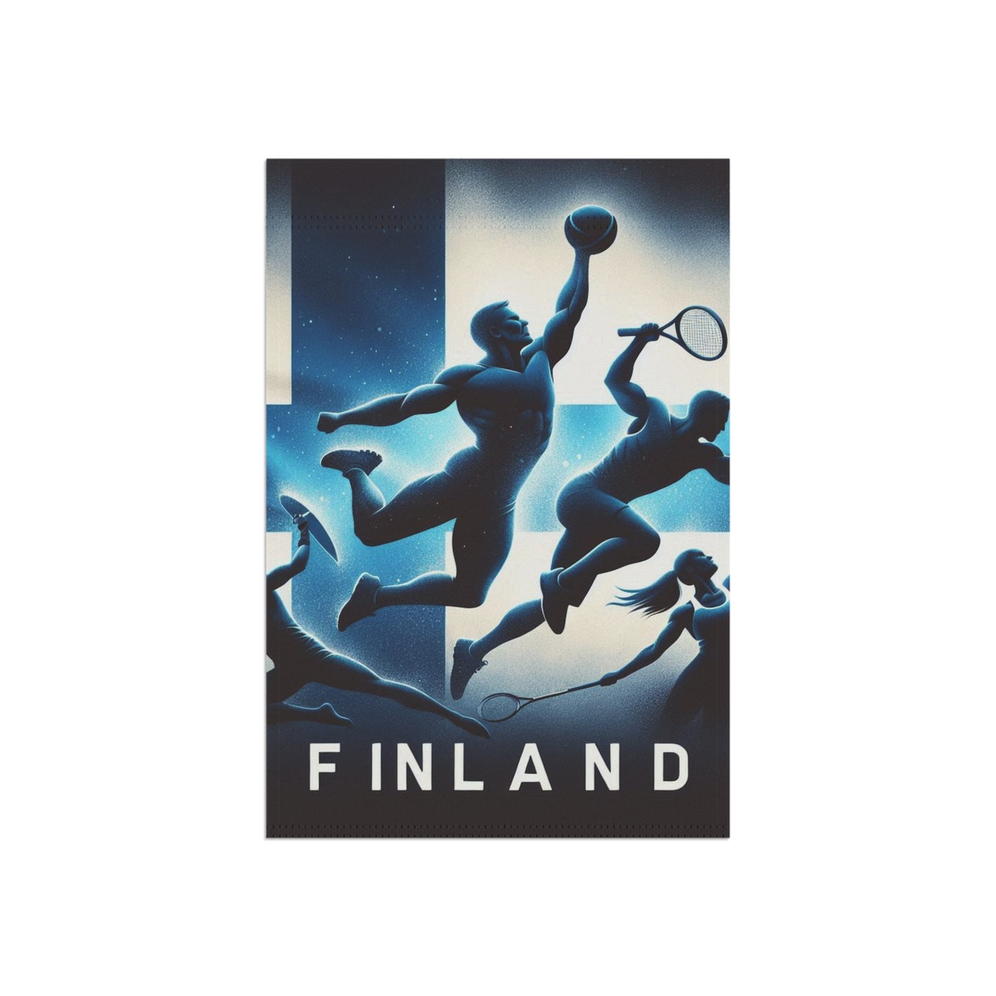 Flag Village Finland Flag Sporting Garden & House Banner FIN0003