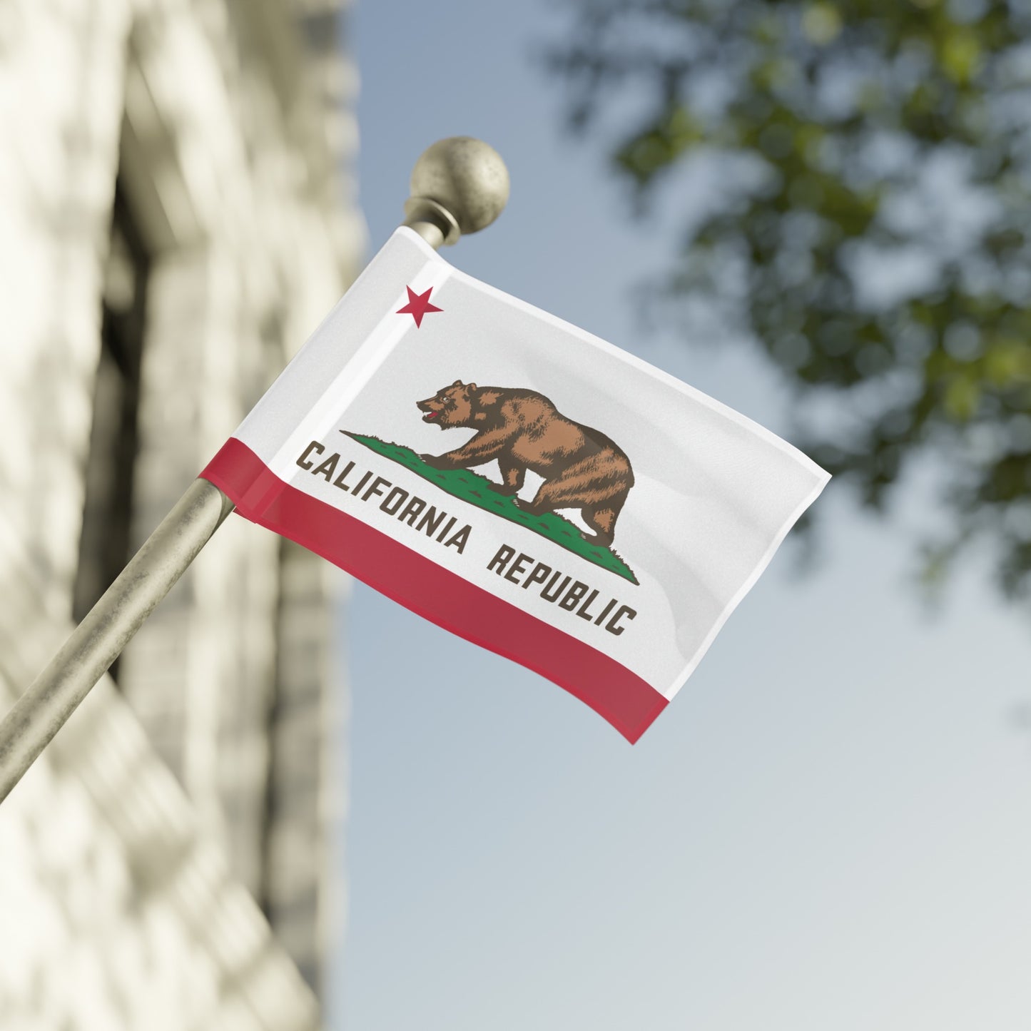 Flag Village USA California State Flag