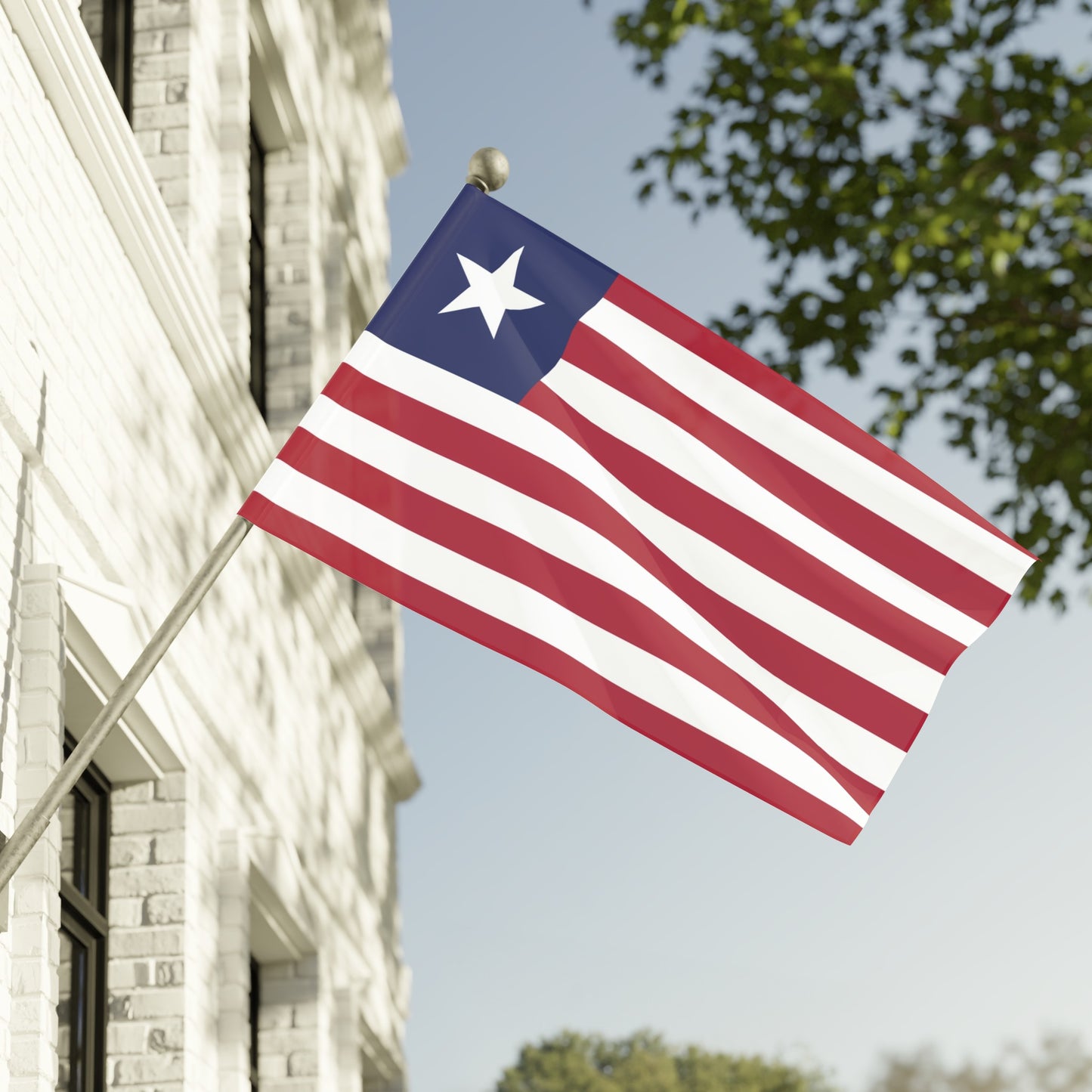 Flag Village Liberia Flag 18" x 12" / 36" x 24" / 60" x 36"