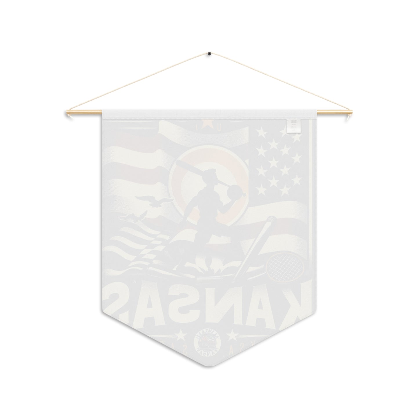 Flag Village Kansas State Flag Pennant Sporting Home Wall decoration KS0002