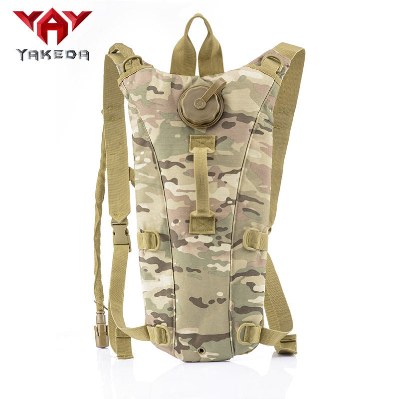 Flag Village Tactical Water Bag Sports Outdoor Cycling Running Backpack Camping Water Bag
