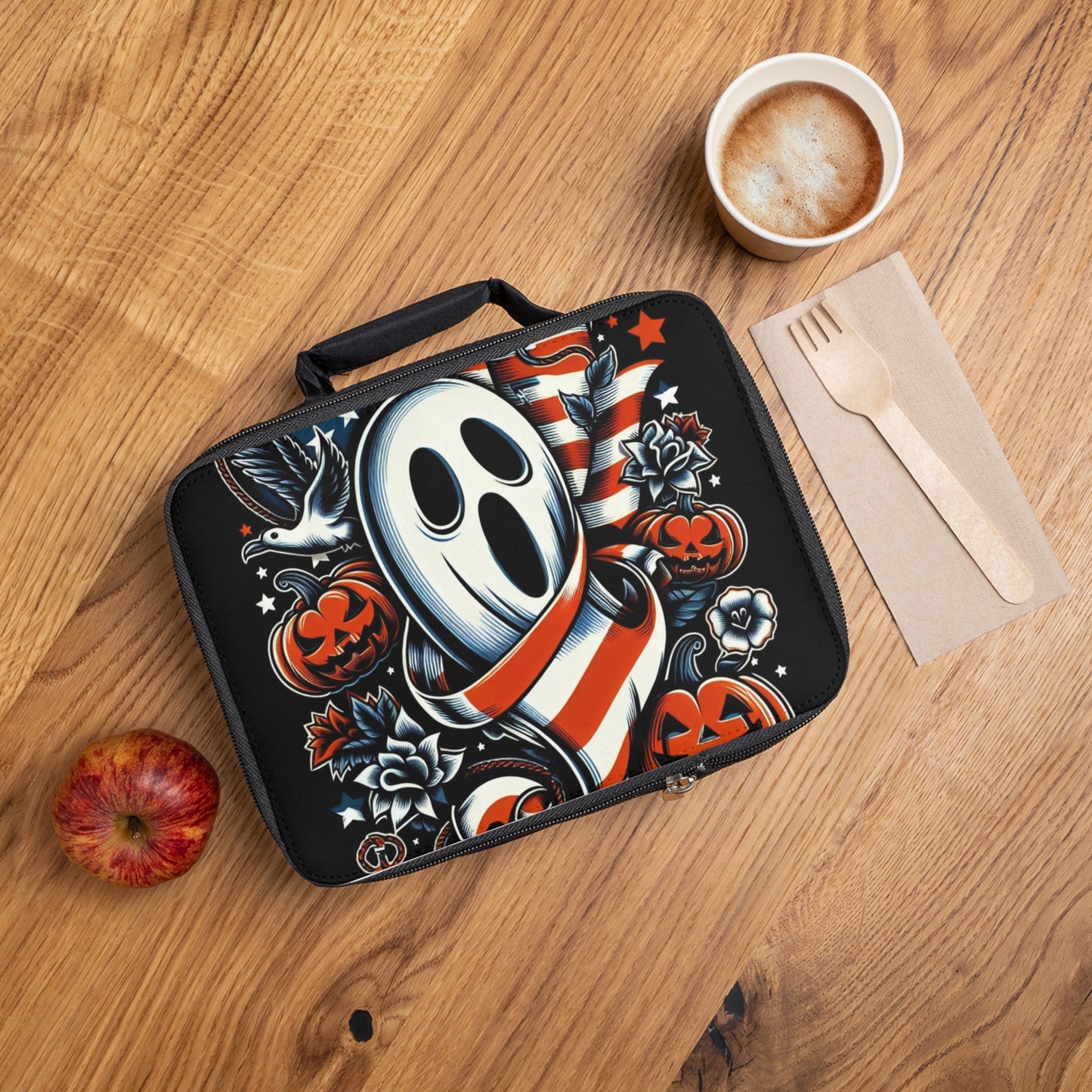 Flag Village Halloween Witch Lunch Bag HW0080