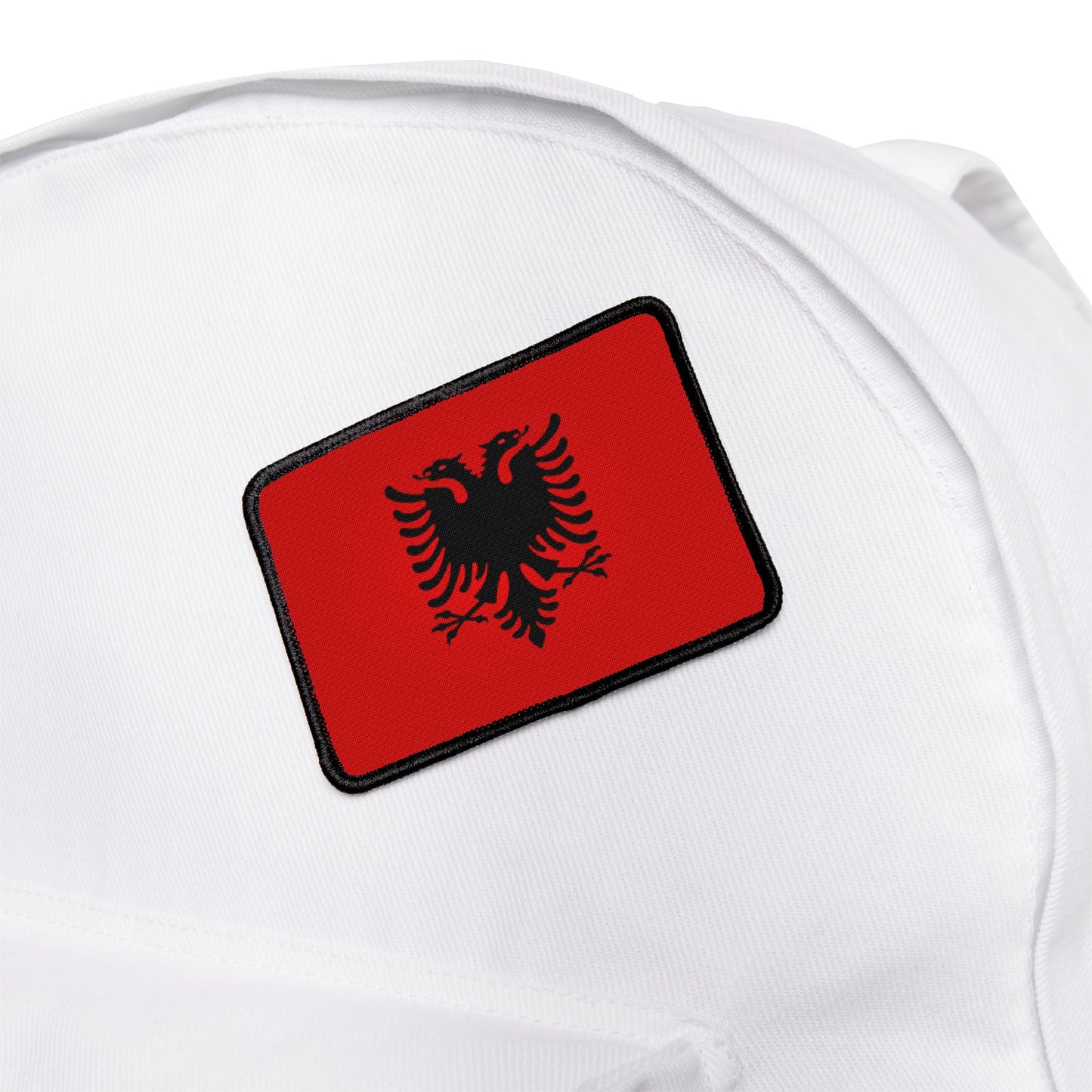 Flag Village Albania Embroidery Iron-On Patches