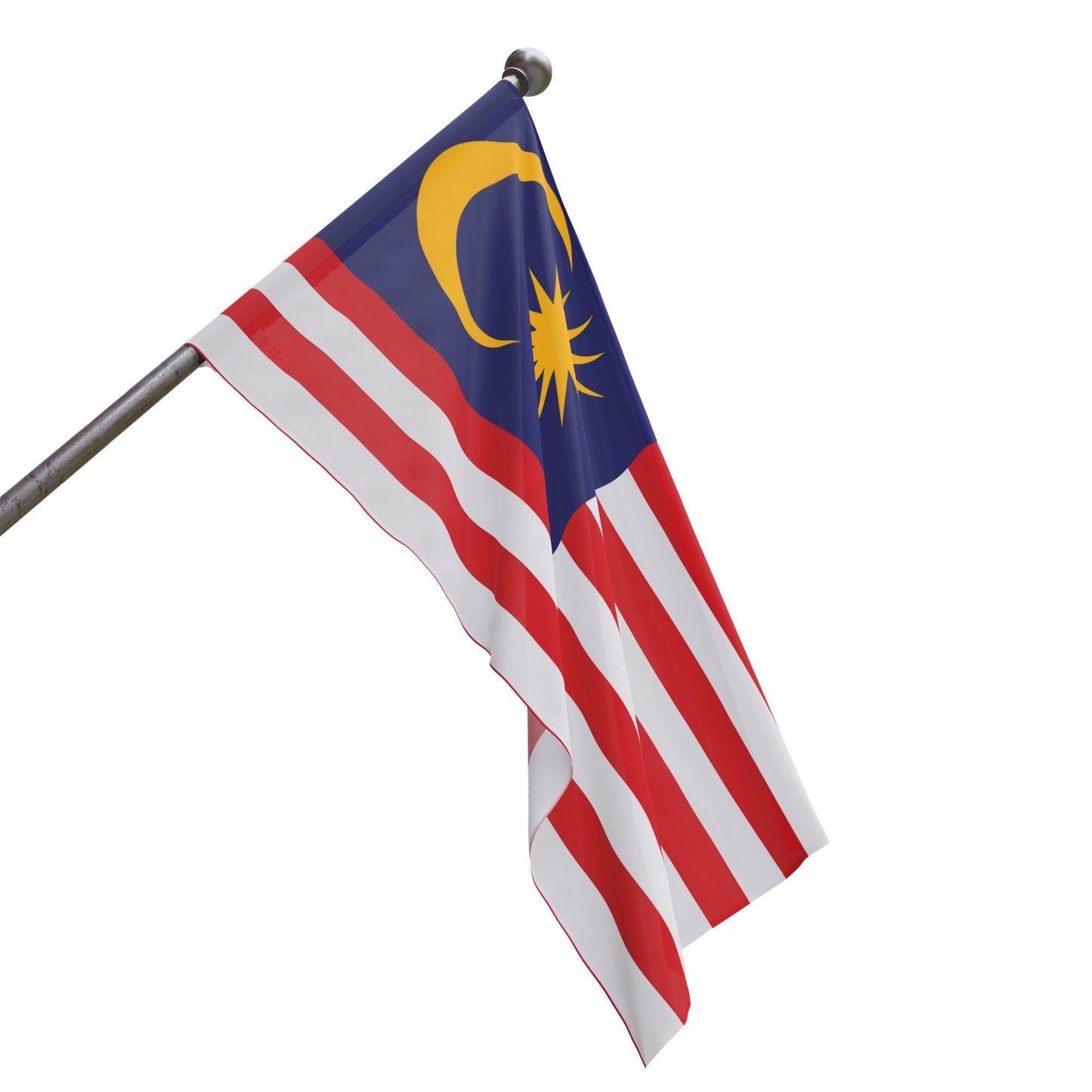 Flag Village Malaysia Flag 18" x 12" / 36" x 24" / 60" x 36"