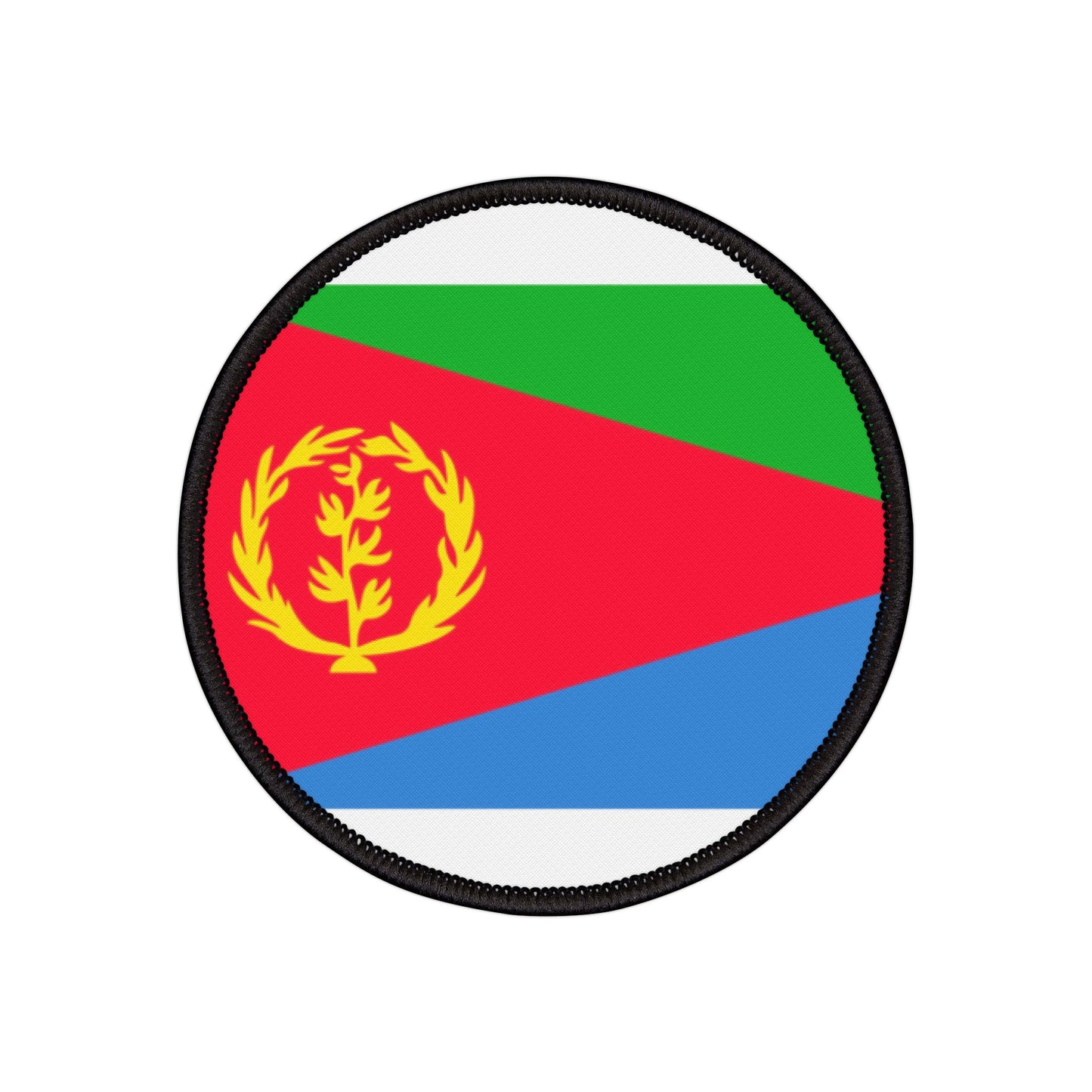 Flag Village Eritrea Flag Embroidery Iron-On Patches