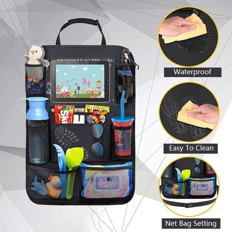 Flag Village Auto Tools Car Storage Bag Car Seat Back Pocket