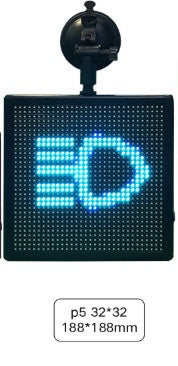 Flag Village Auto Tools Car LED expression light
