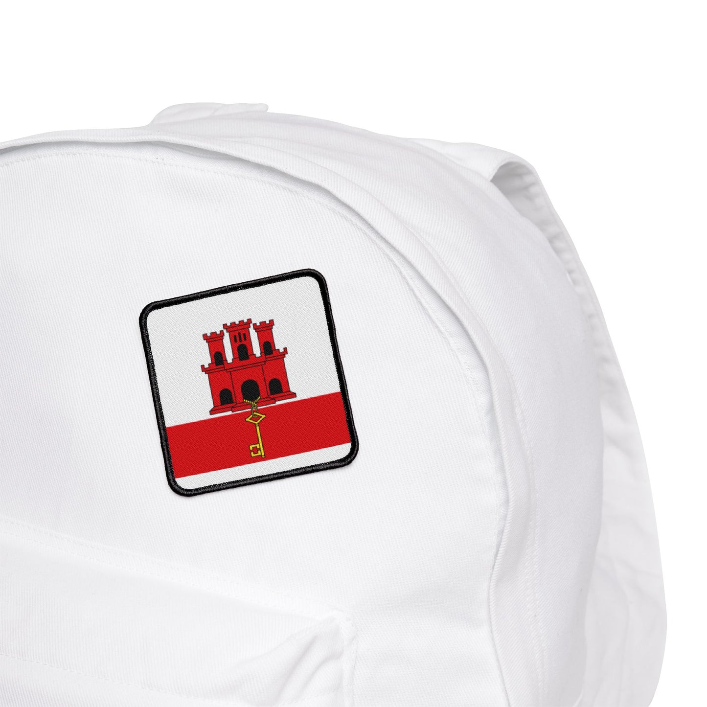 Flag Village Gibraltar Flag Embroidery Iron-On Patches