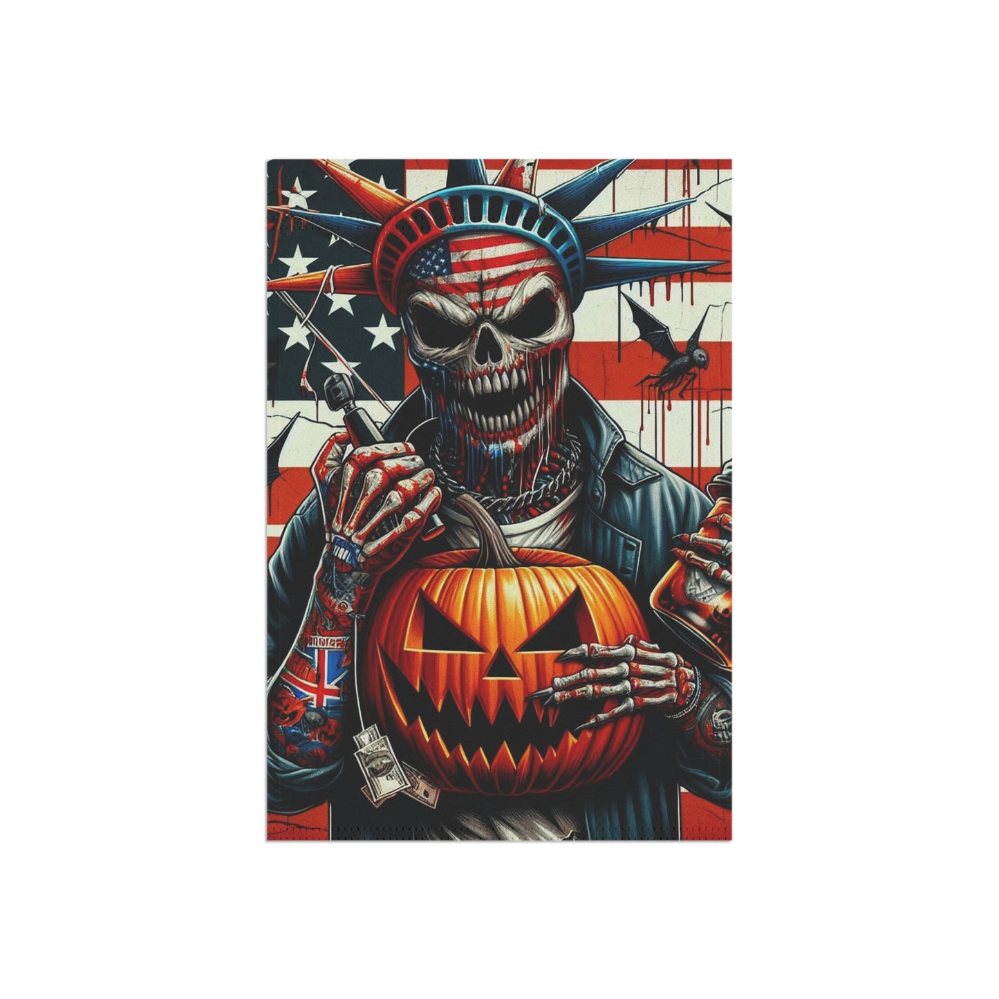 Flag Village Halloween Flag Garden & House Banner HW0158