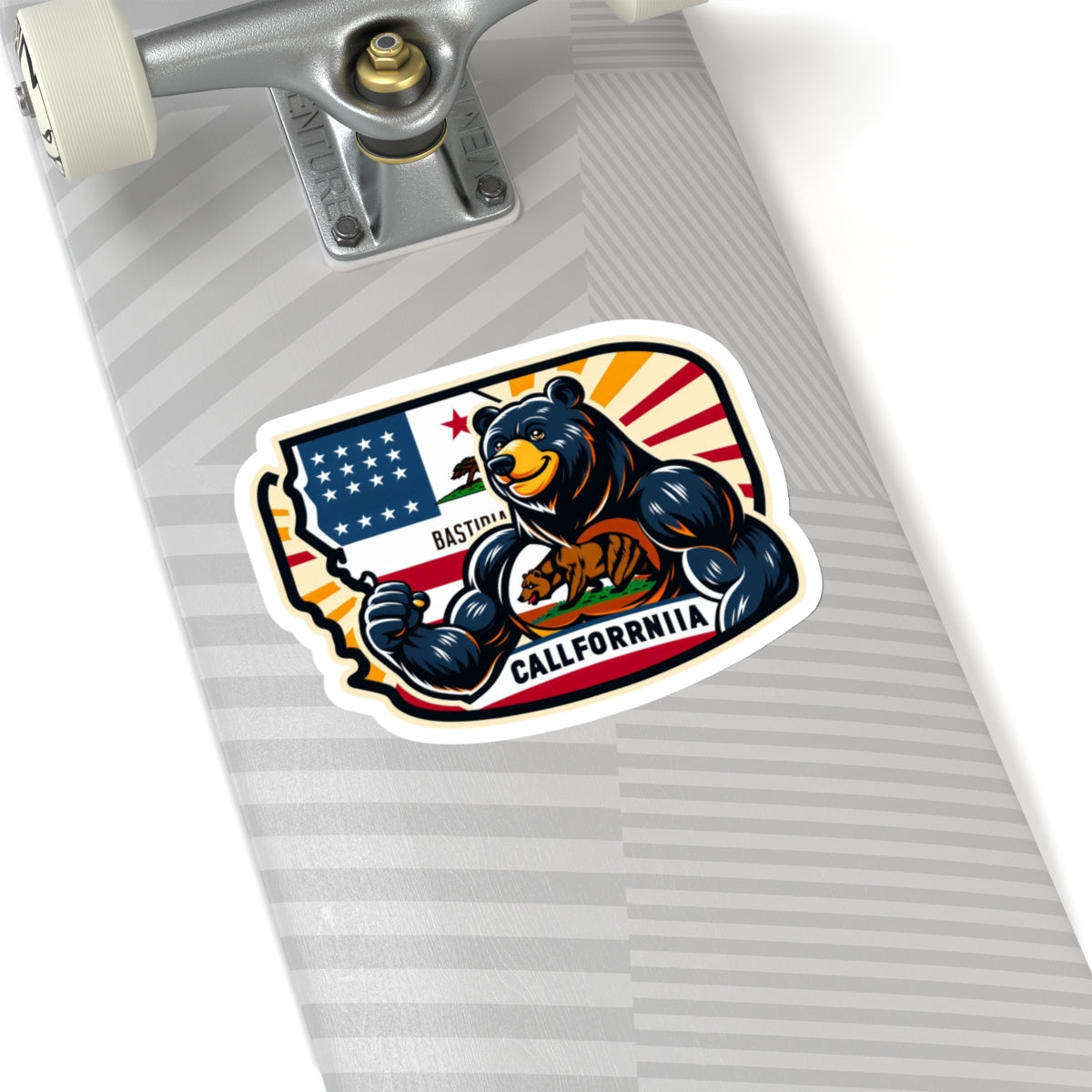Flag Village USA California State Flag Stickers 2", 3", 4", 6" CA01
