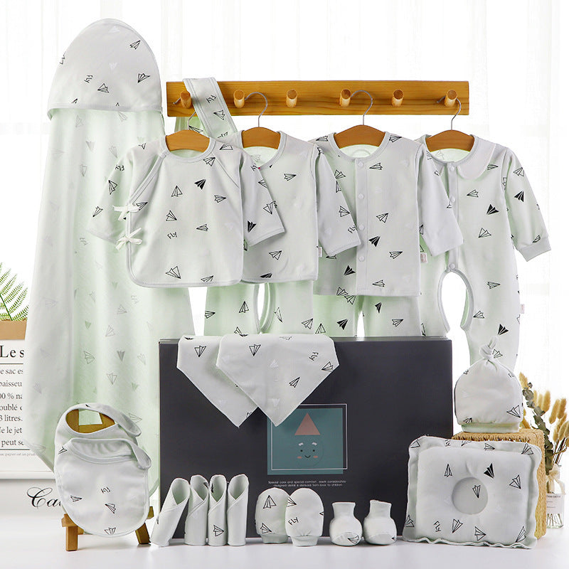 Flag Village Baby Gift Box Set Cotton Newborn Clothes