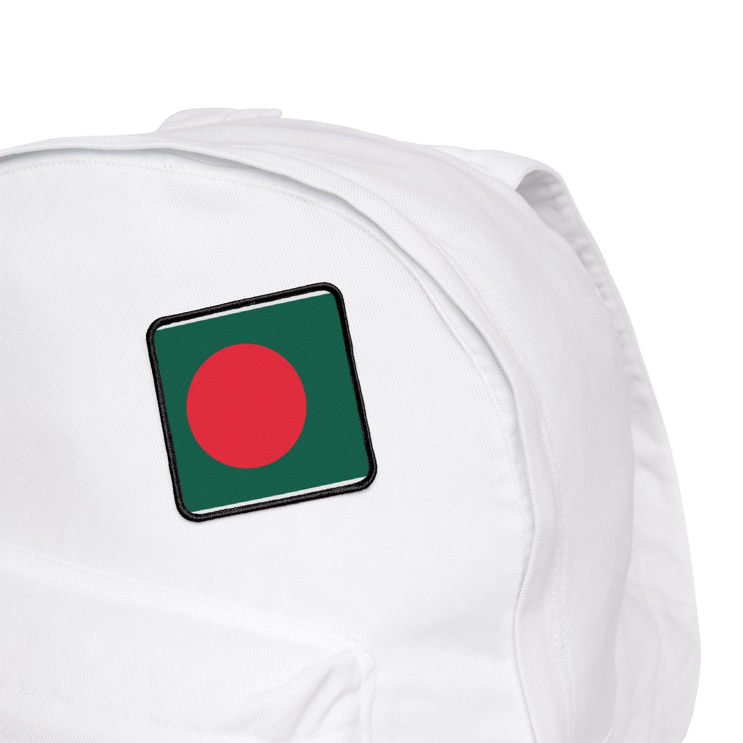 Flag Village Bangladesh Flag Embroidery Iron-On Patches