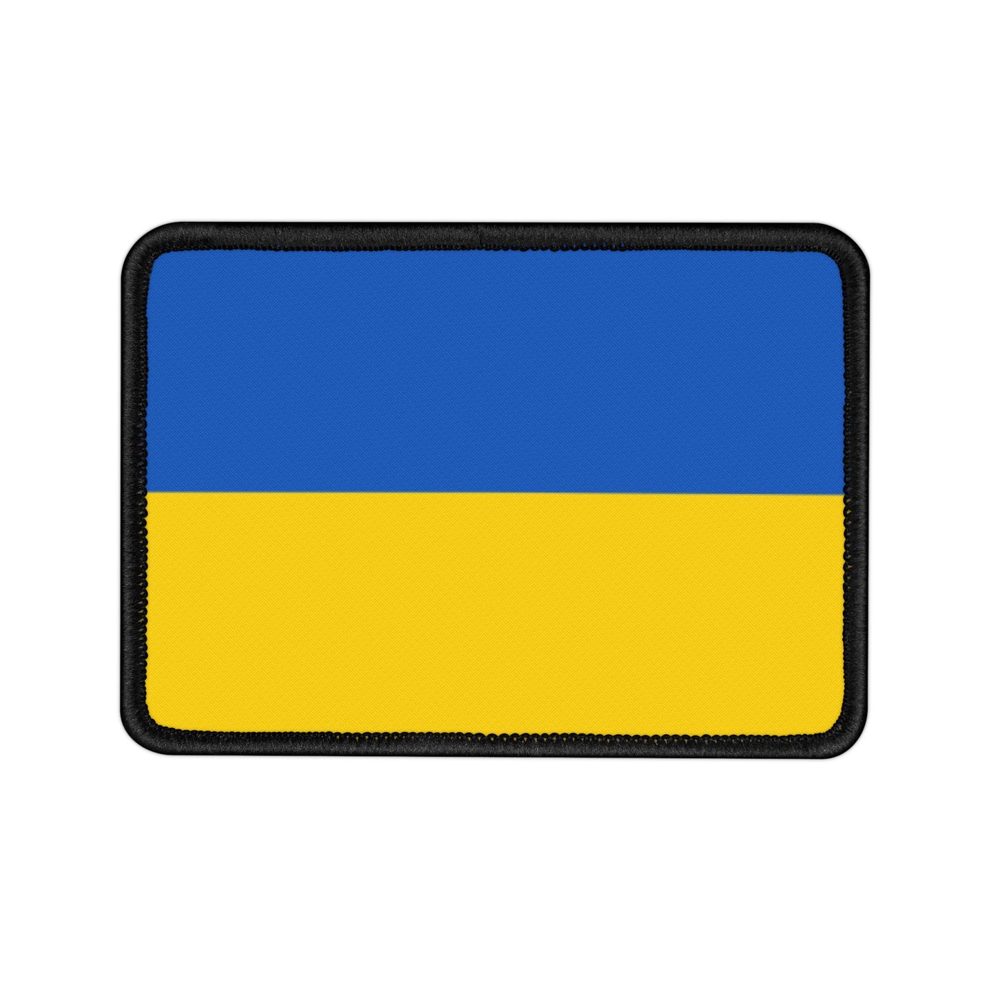 Flag Village Ukraine Flag Embroidery Iron-On Patches