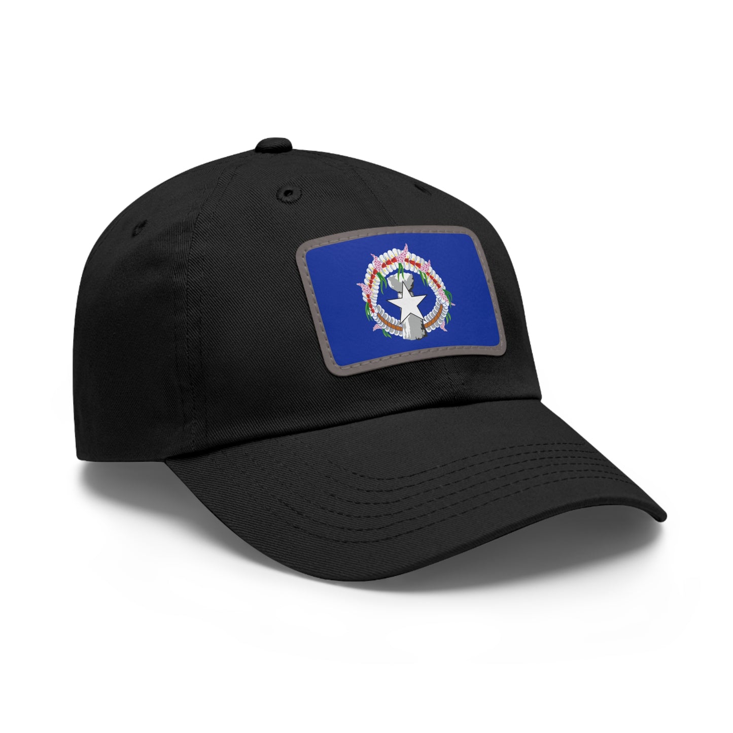 Flag Village USA Northern Mariana Islands State Flag Hat Cap with Leather Patch