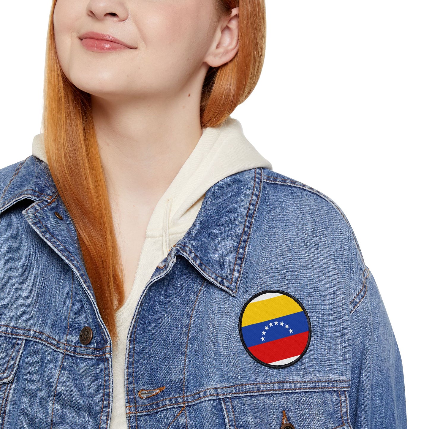 Flag Village Venezuela Flag Embroidery Iron-On Patches