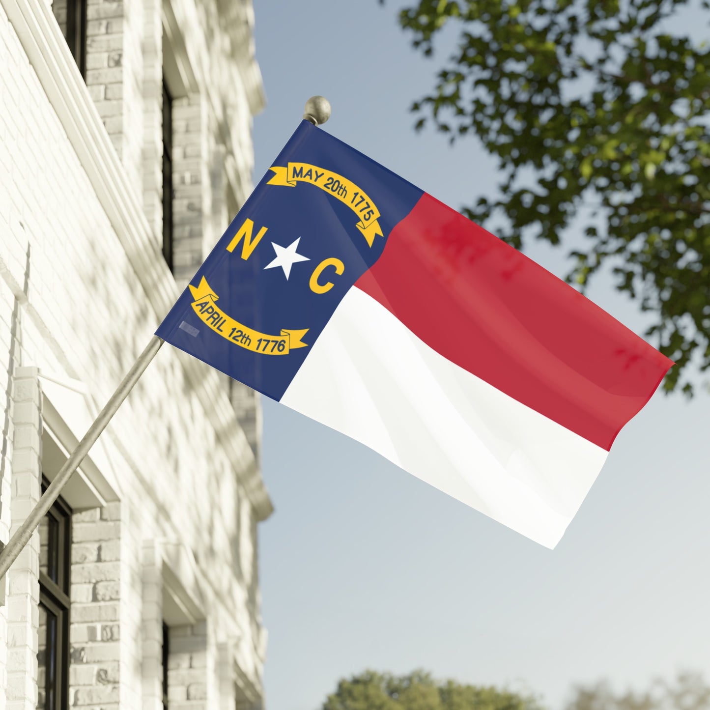Flag Village USA North Carolina State Flag 18" x 12" / 36" x 24" / 60" x 36"