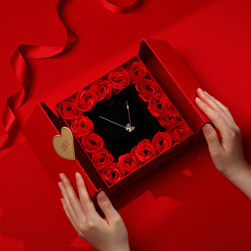 Flag Village Valentine's Day Gift Box Creative Buy Fashion Gift Box