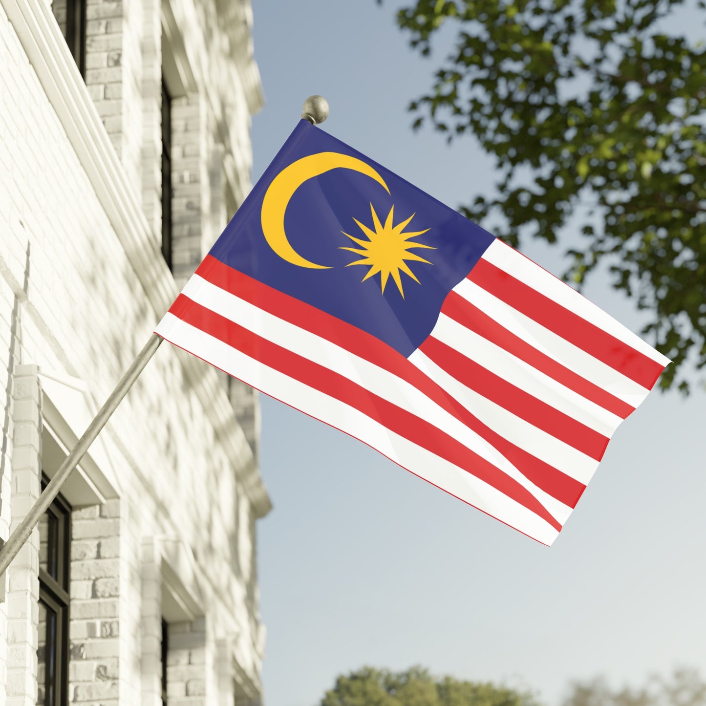 Flag Village Malaysia Flag 18" x 12" / 36" x 24" / 60" x 36"