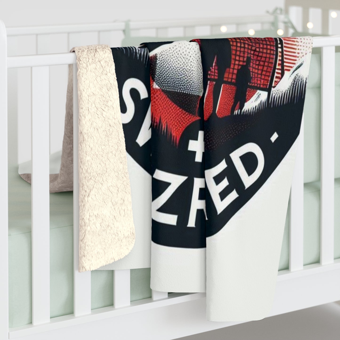 Flag Village Switzerland Sporting Flag Sherpa Fleece Blanket CHE0010