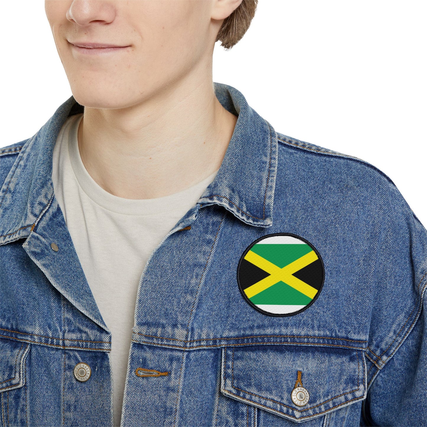 Flag Village Jamaica Flag Embroidery Iron-On Patches