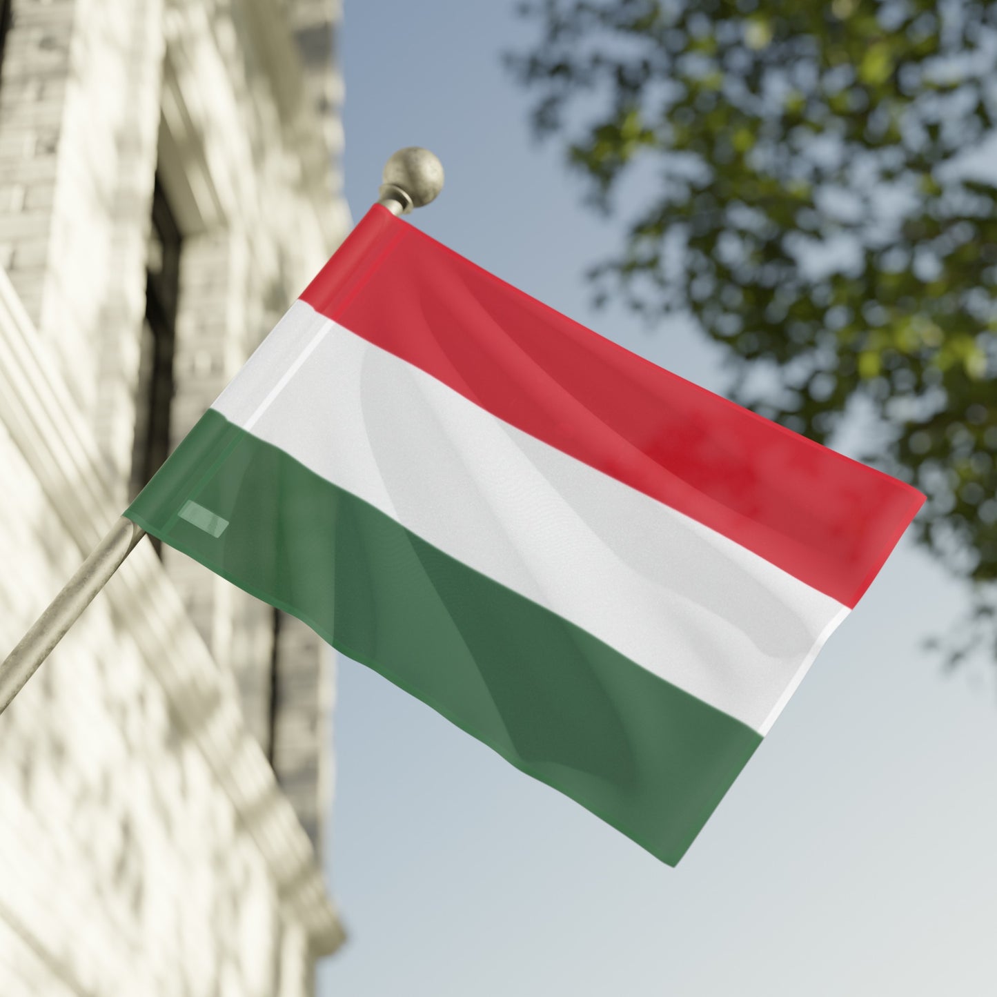 Flag Village Hungary Flag 18" x 12" / 36" x 24" / 60" x 36"