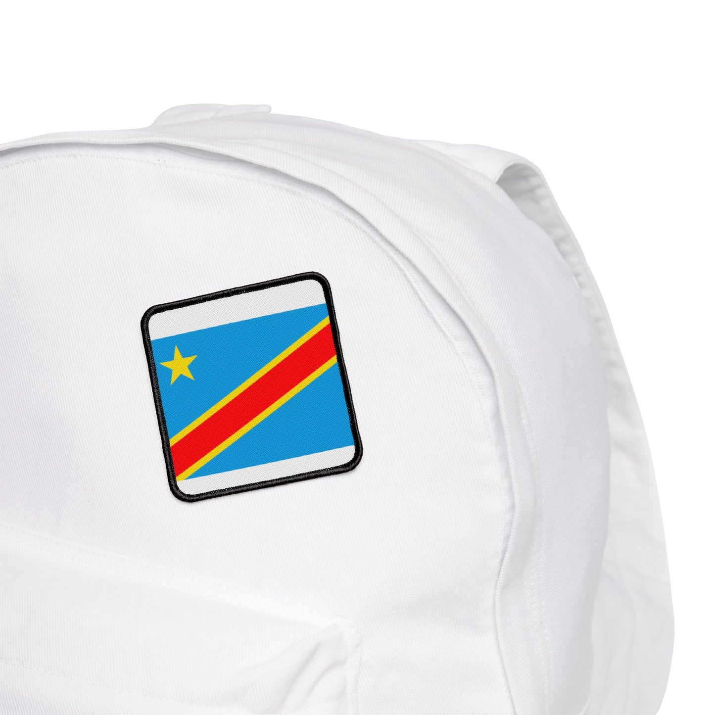 Flag Village Democratic Republic Of The Congo Flag Embroidery Iron-On Patches