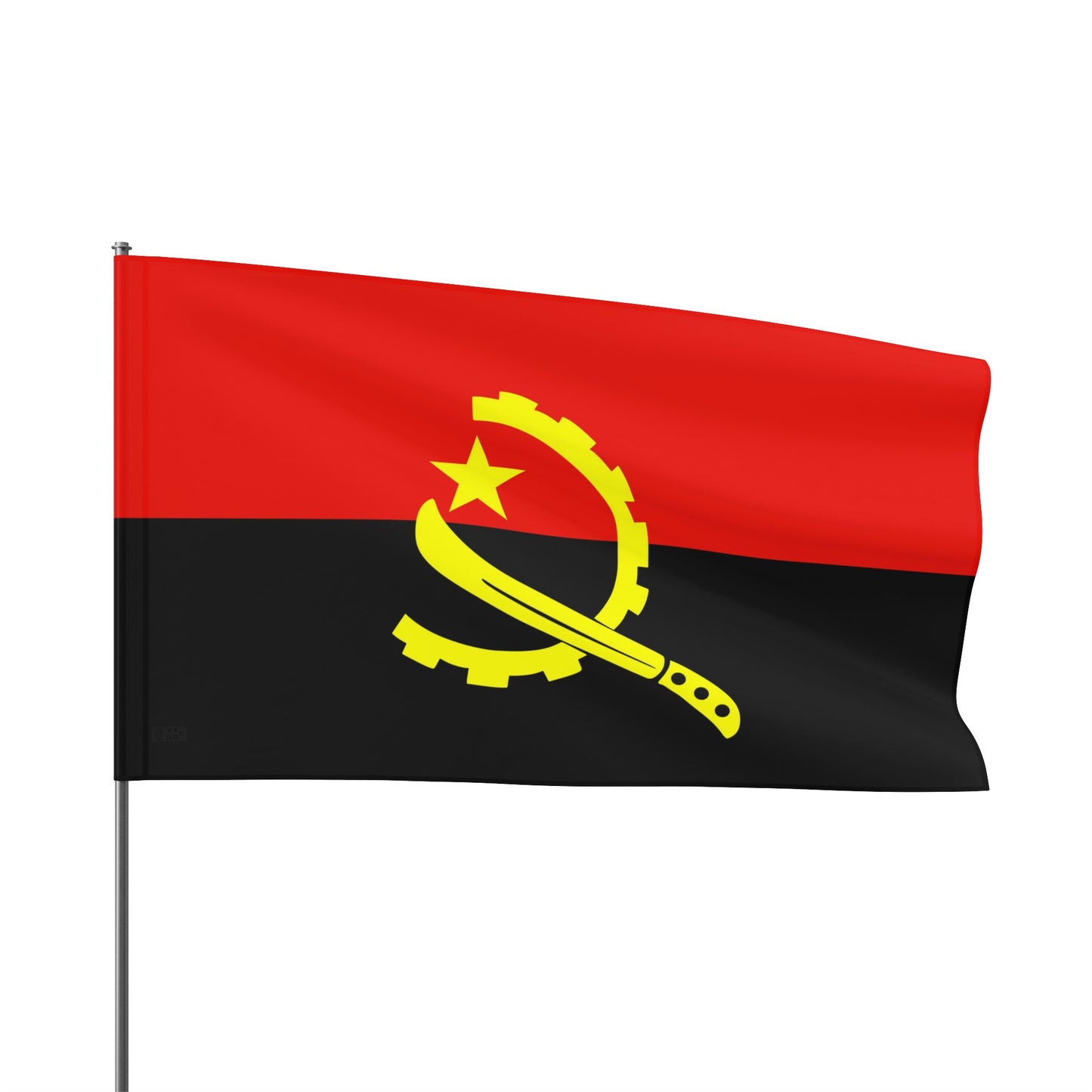 Flag Village Angola Flag 18" x 12" / 36" x 24" / 60" x 36"