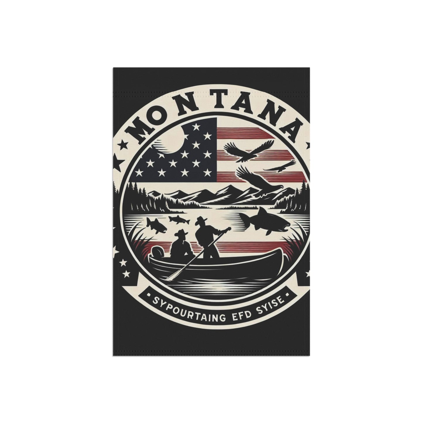 Flag Village Montana State Flag Sporting Garden & House Banner MT0002