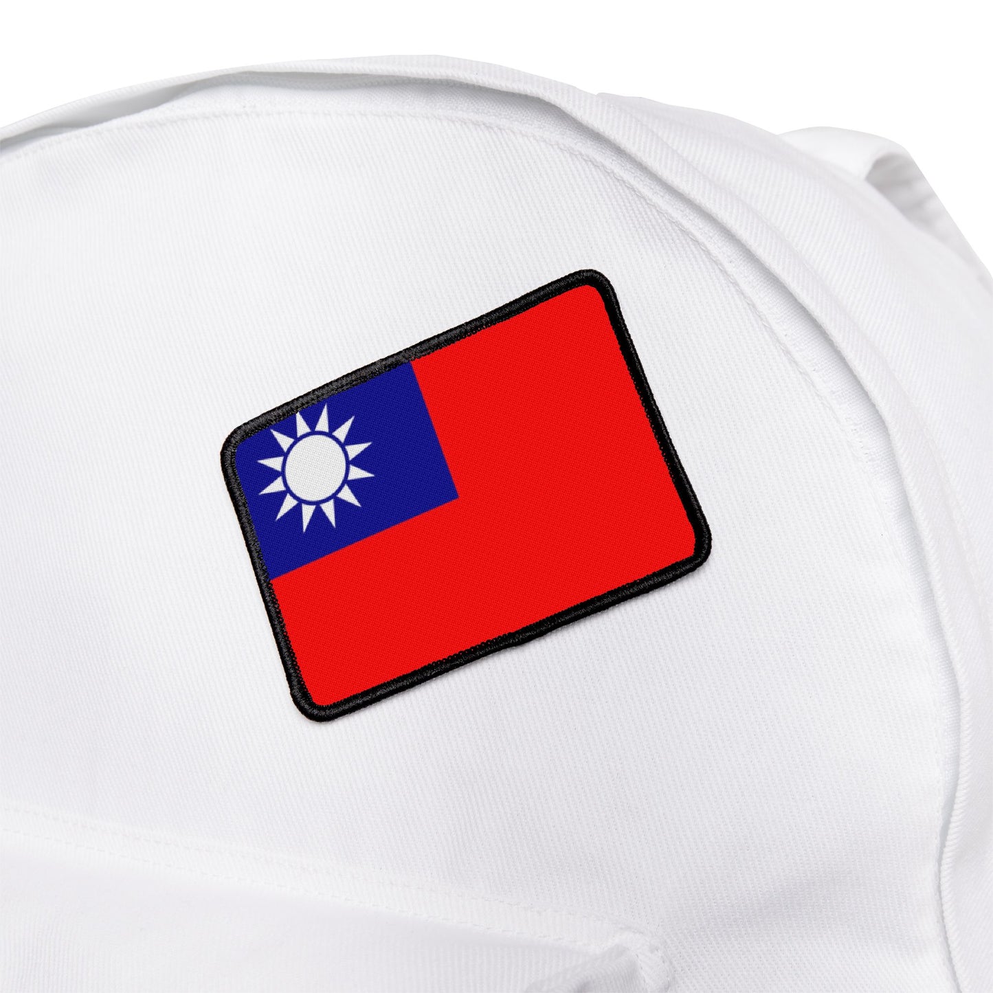 Flag Village Taiwan Flag Embroidery Iron-On Patches