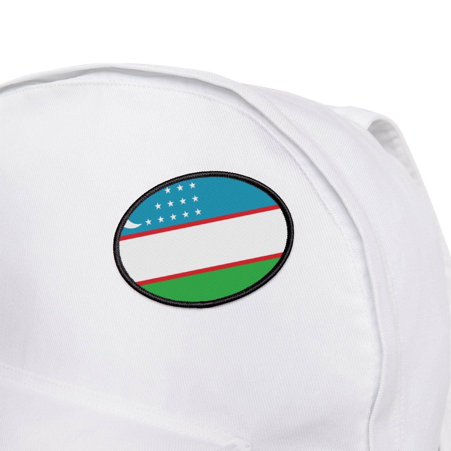 Flag Village Uzbekistan Flag Embroidery Iron-On Patches