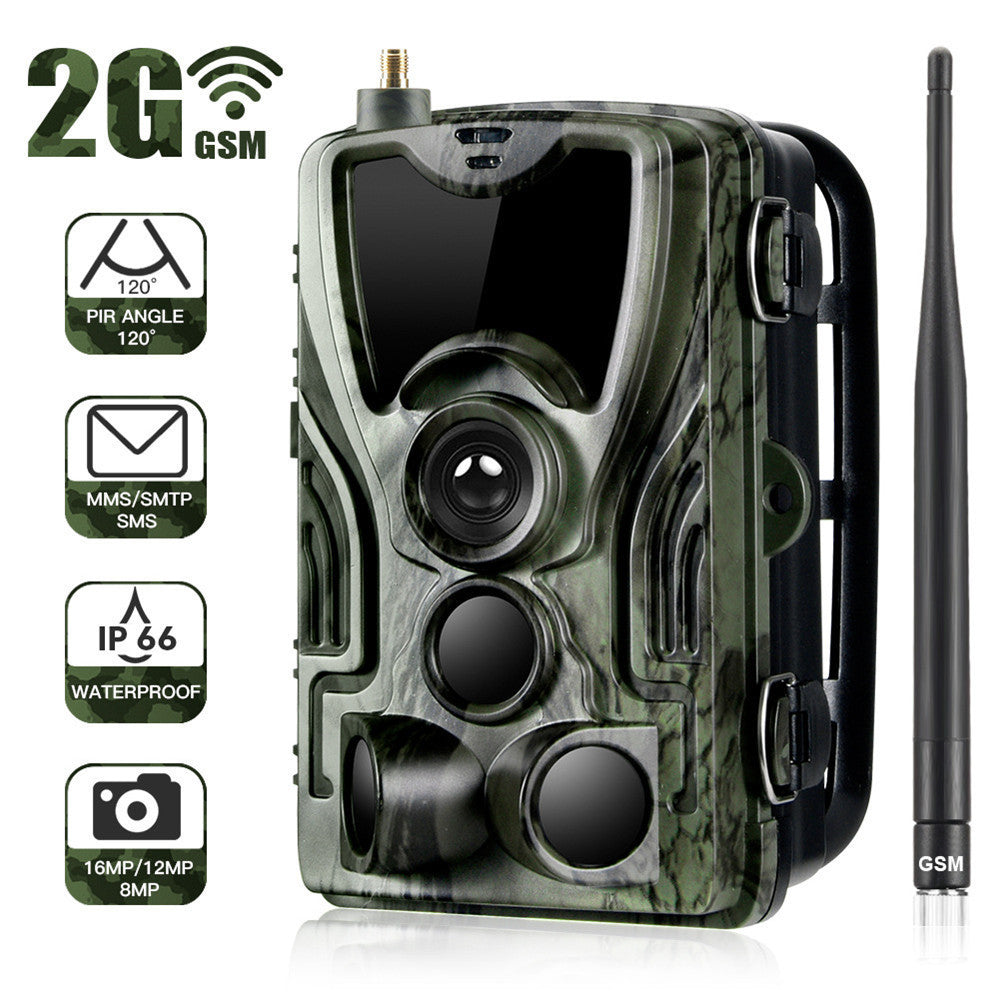 Flag Village Hunting-Trail-Camera Photo-Trap HC801A Night-Version Trigger Surveillance 1080P 16MP