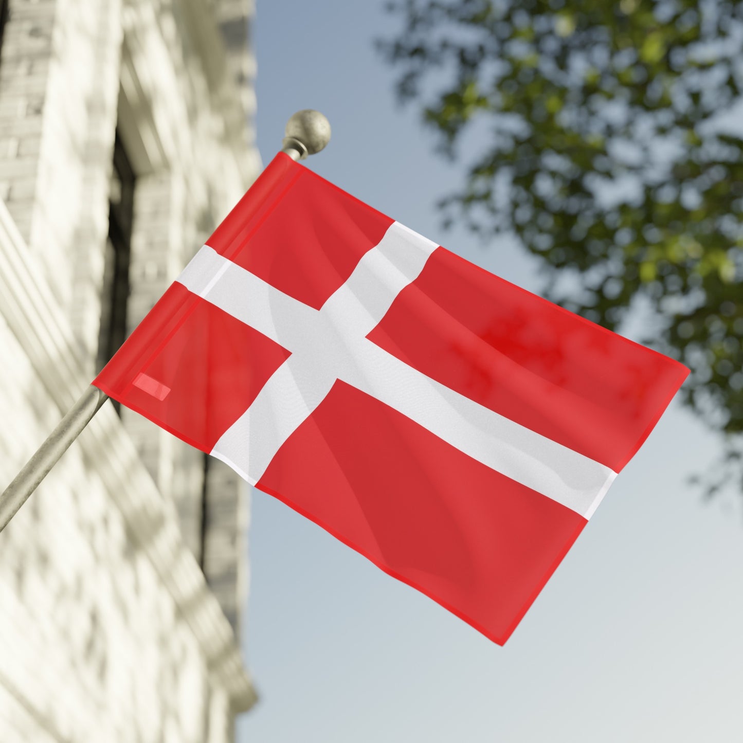 Flag Village Denmark Flag 18" x 12" / 36" x 24" / 60" x 36"