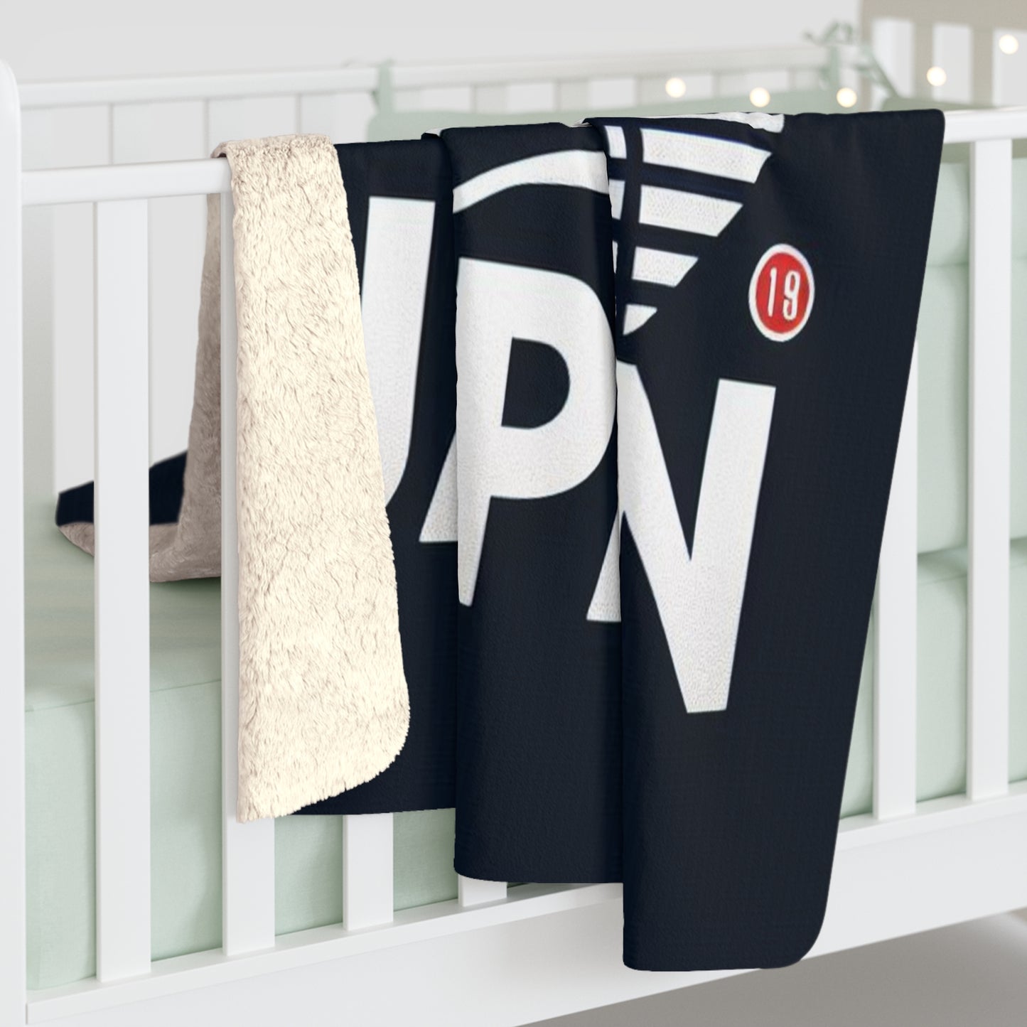 Flag Village Japan Sporting Flag Sherpa Fleece Blanket JPN0009