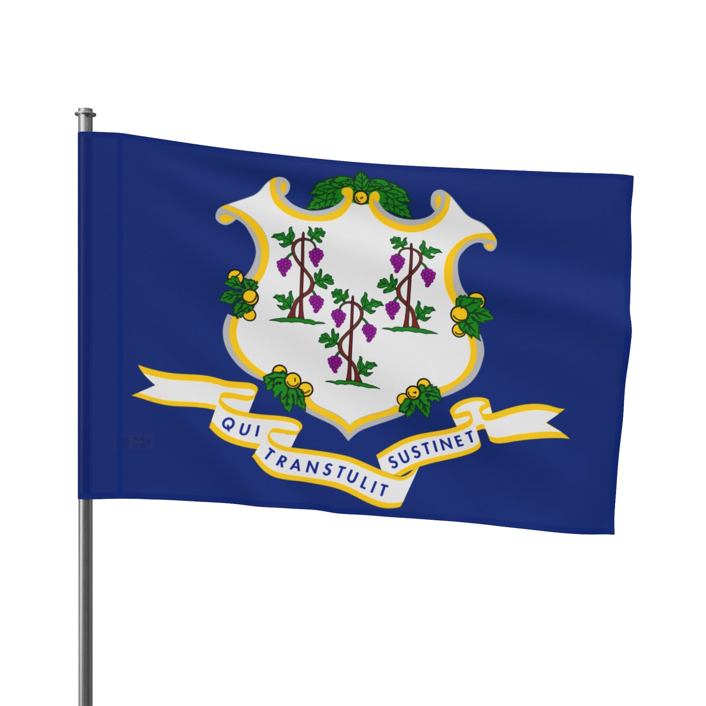 Flag Village USA Connecticut State Flag 18" x 12" / 36" x 24" / 60" x 36"
