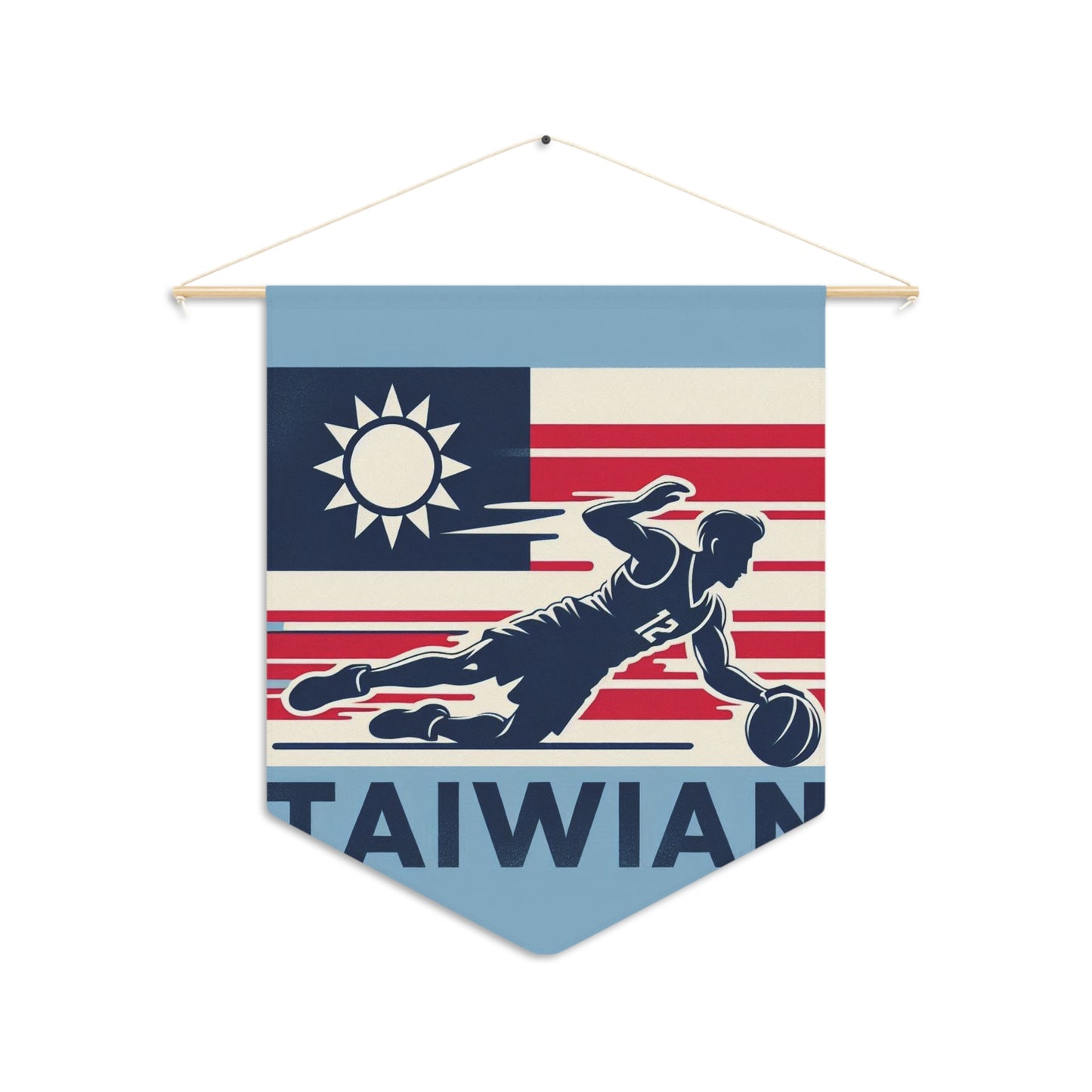 Flag Village Taiwan Flag Pennant Sporting Home Wall decoration TWN0002