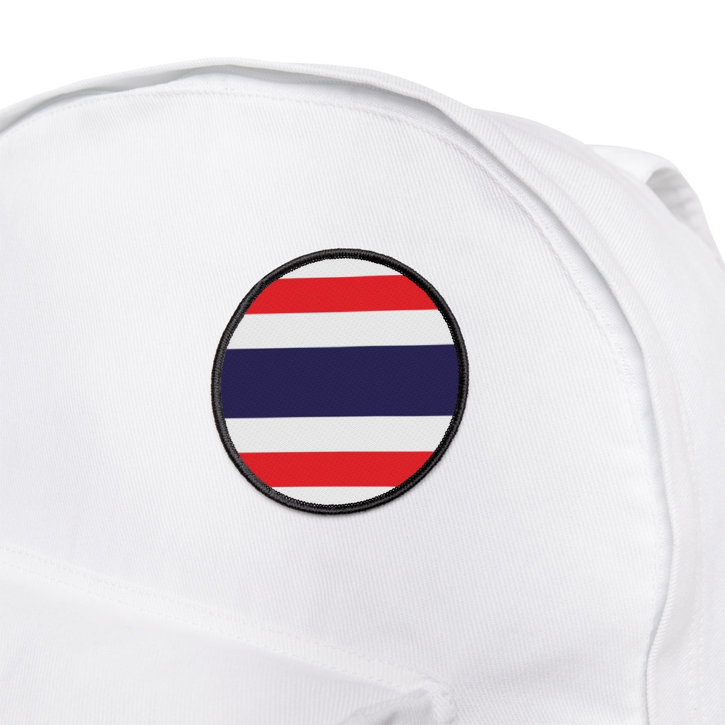 Flag Village Thailand Flag Embroidery Iron-On Patches