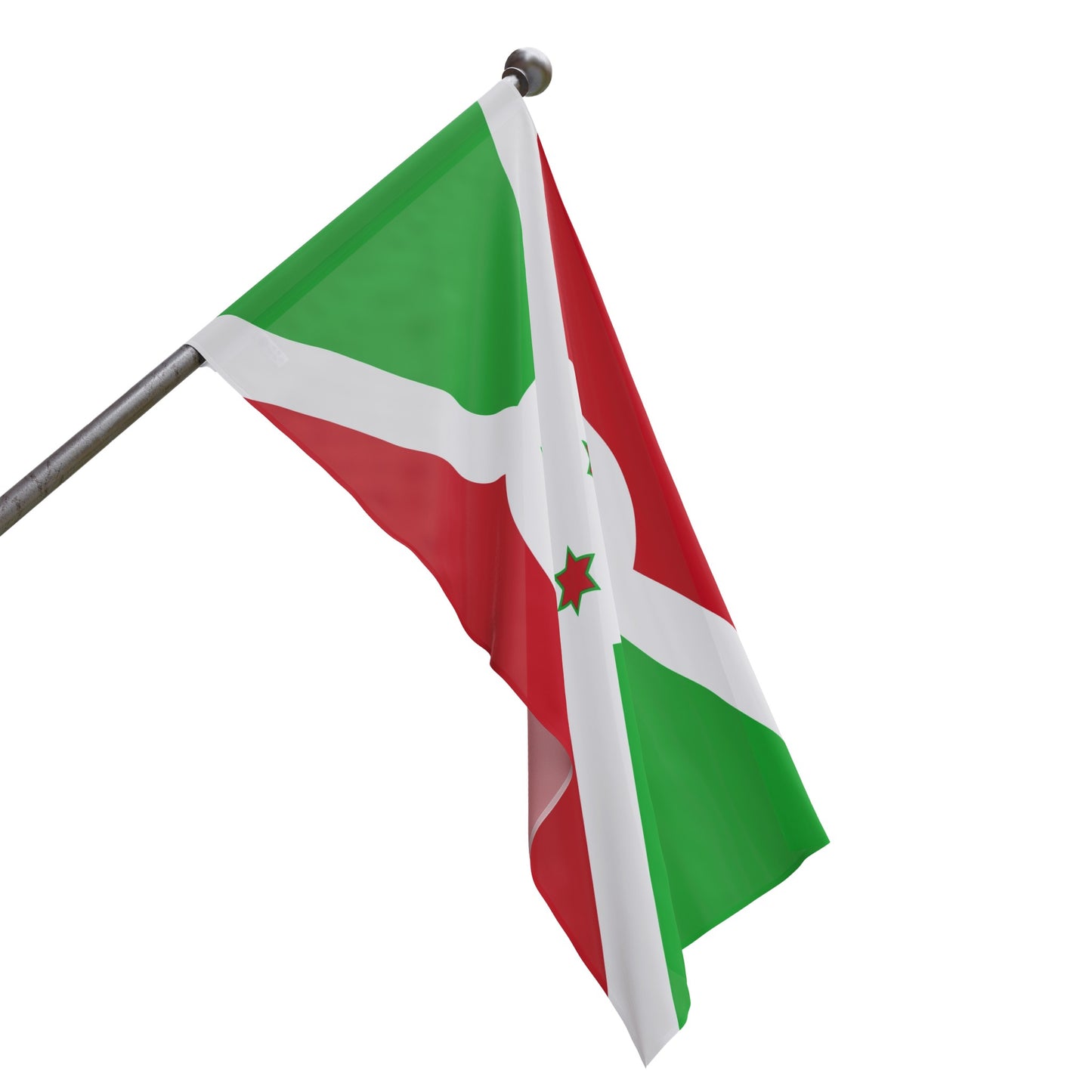 Flag Village Burundi Flag 18" x 12" / 36" x 24" / 60" x 36"