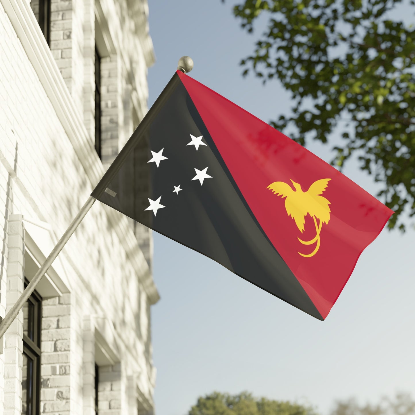 Flag Village Papua New Guinea Flag 18" x 12" / 36" x 24" / 60" x 36"