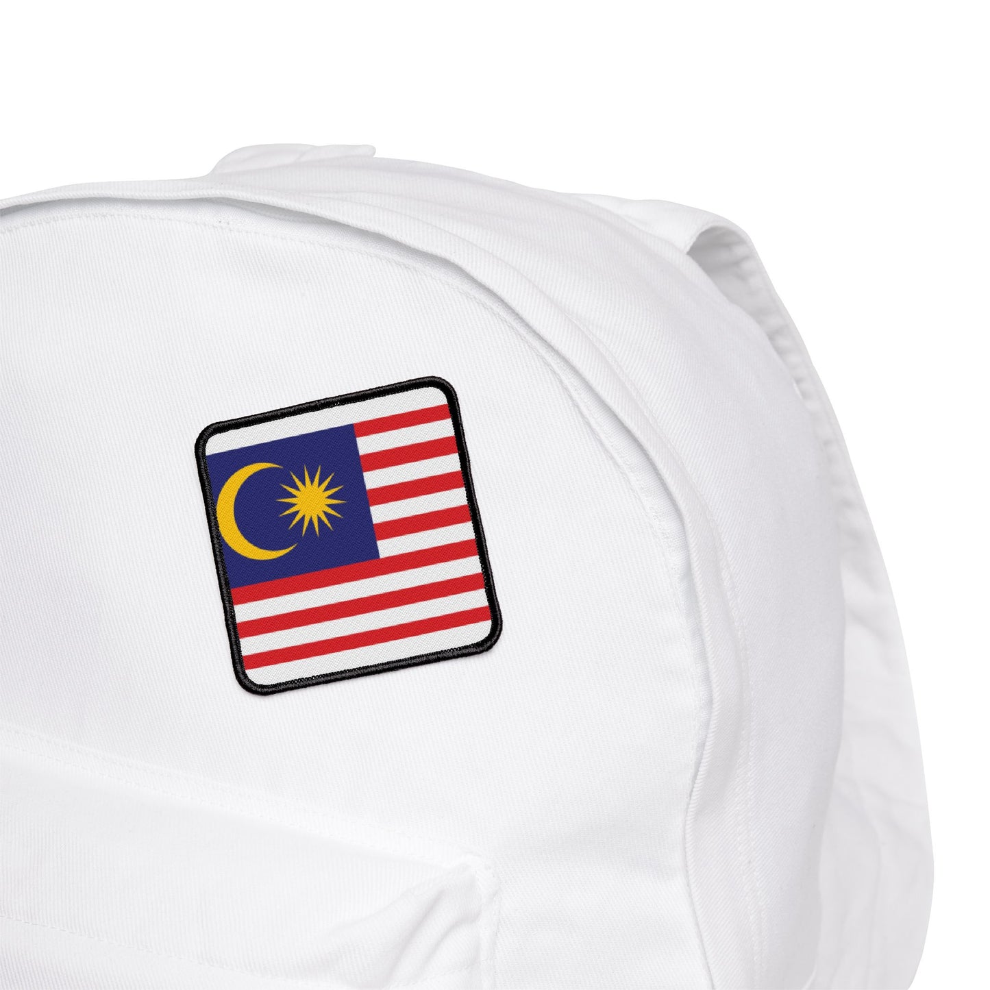 Flag Village Malaysia Flag Embroidery Iron-On Patches